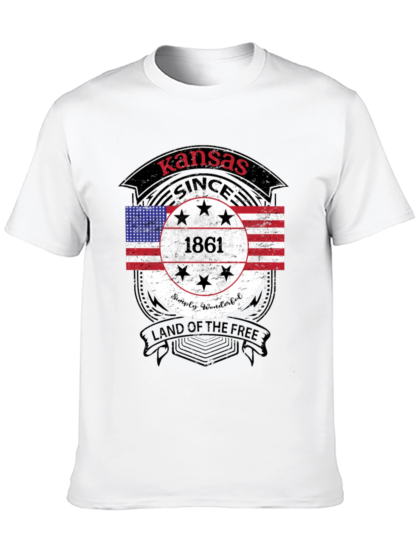 Kansas Since 1861 Graphic T-Shirt