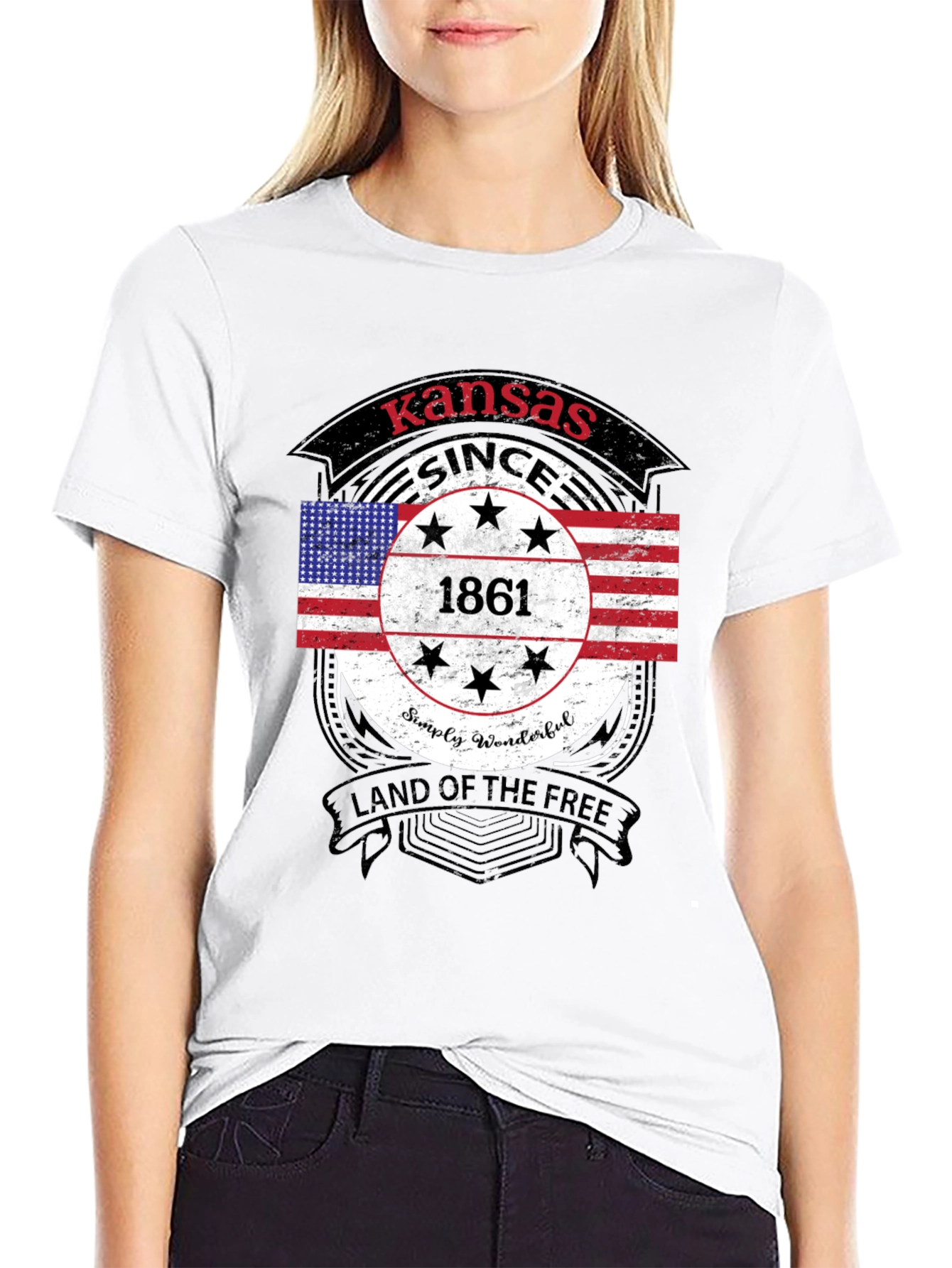Kansas Since 1861 Graphic T-Shirt