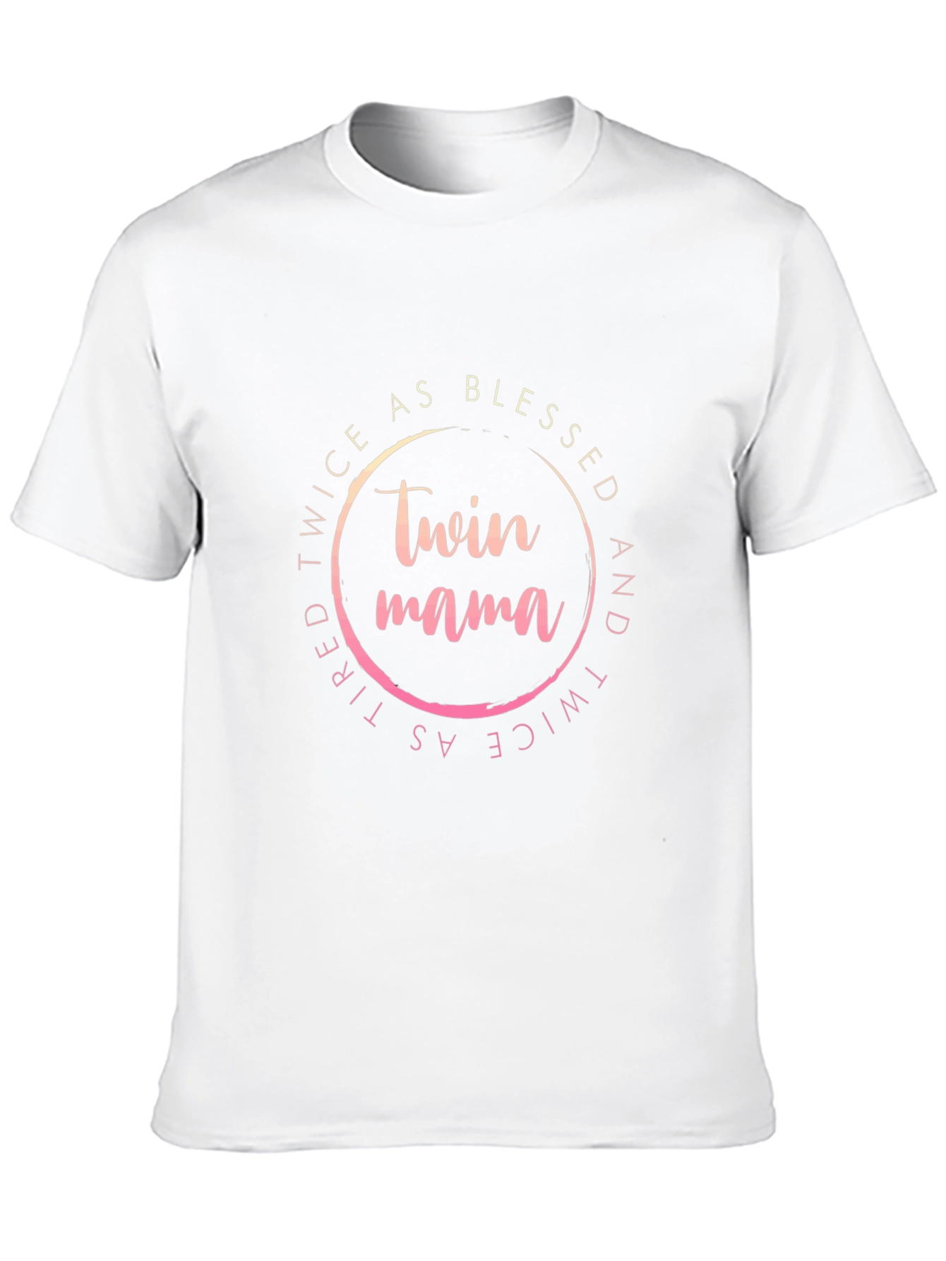 Twin Mama Blessed Graphic Tee