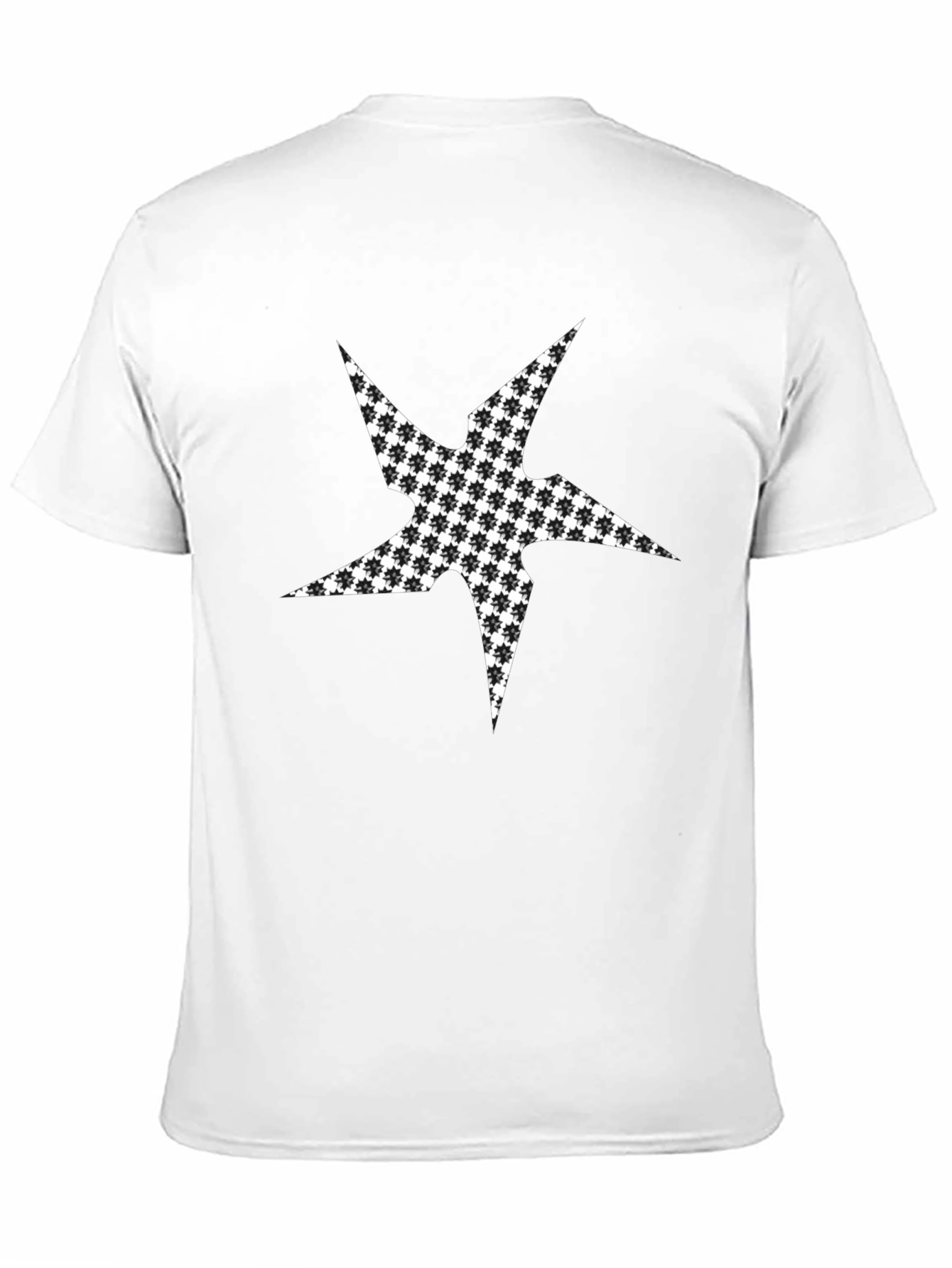 Star Graphic Tee - Modern Black Shirt