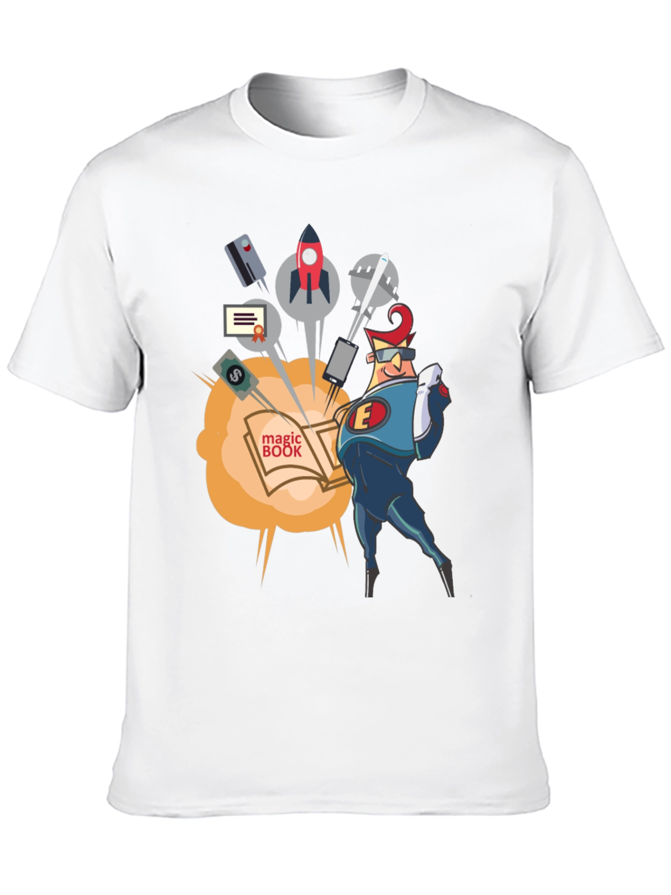 Magic Book T-Shirt - Startup Dreams