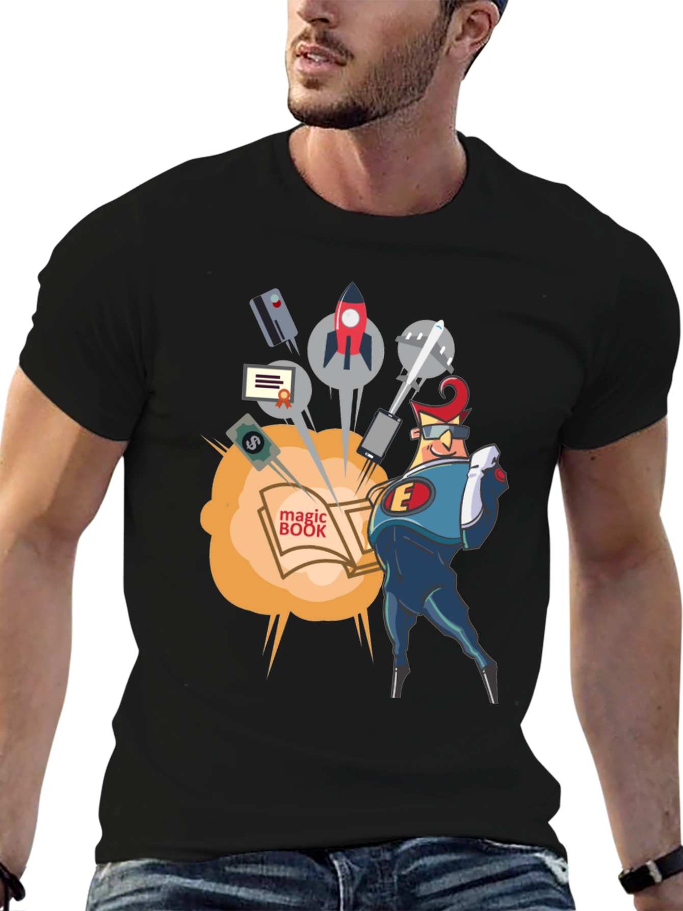 Magic Book T-Shirt - Startup Dreams