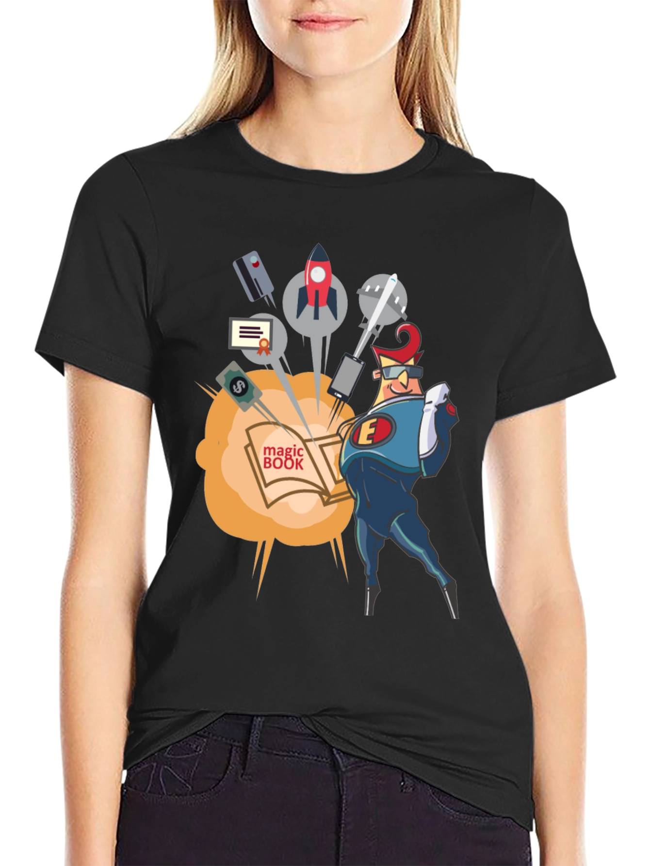 Magic Book T-Shirt - Startup Dreams