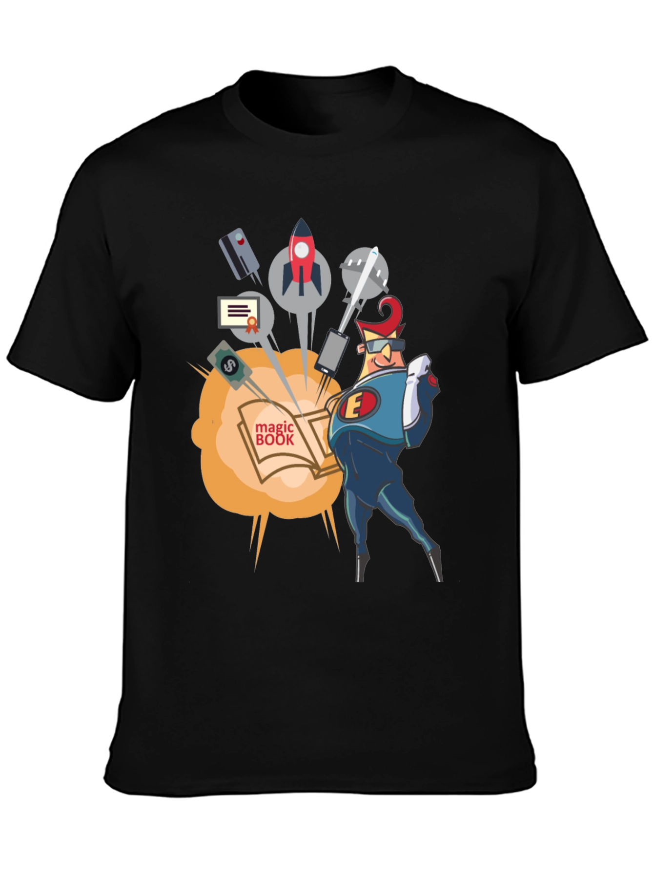 Magic Book T-Shirt - Startup Dreams