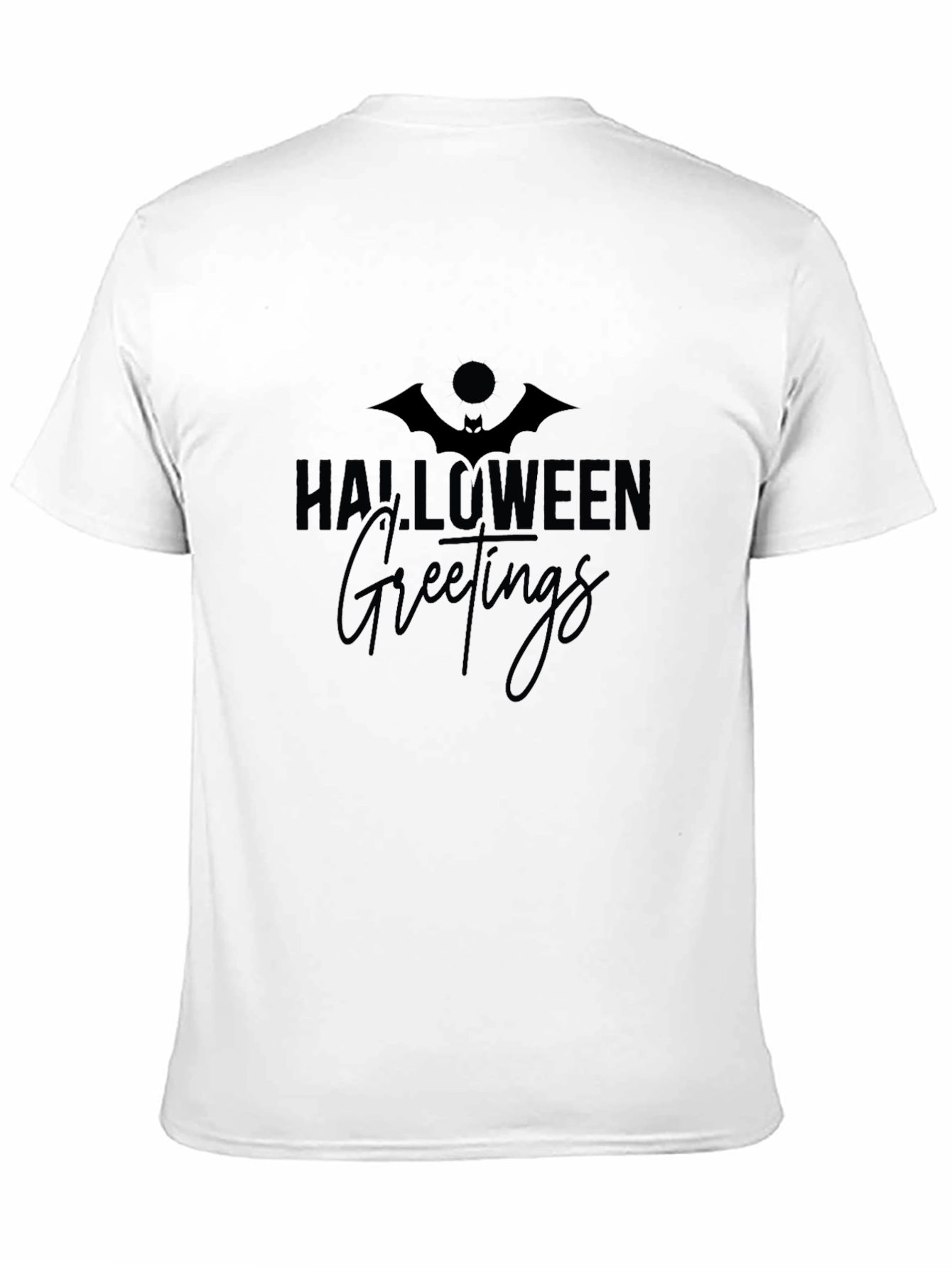 Halloween Greetings Black T-Shirt