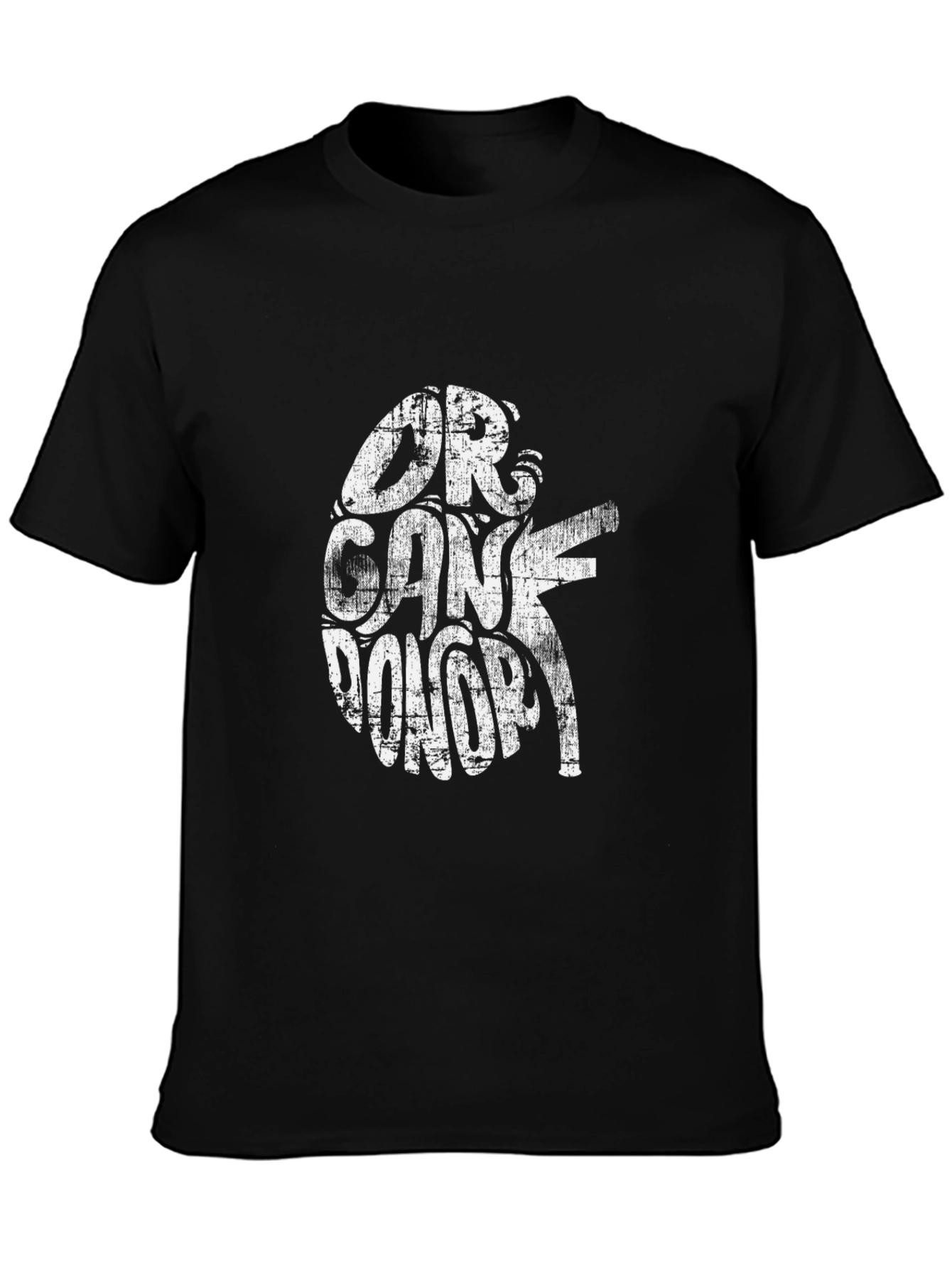 Organ Donor Graphic Tee - Black
