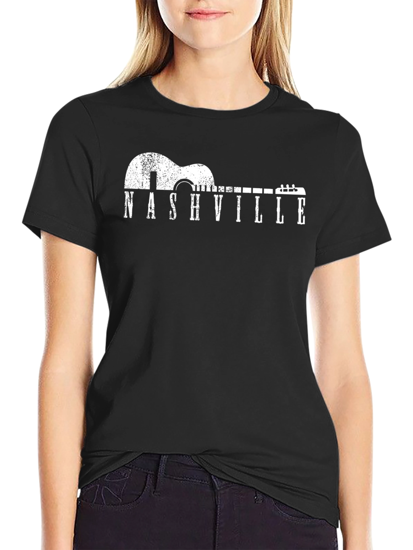 Nashville Guitar T-Shirt - Music City Style
