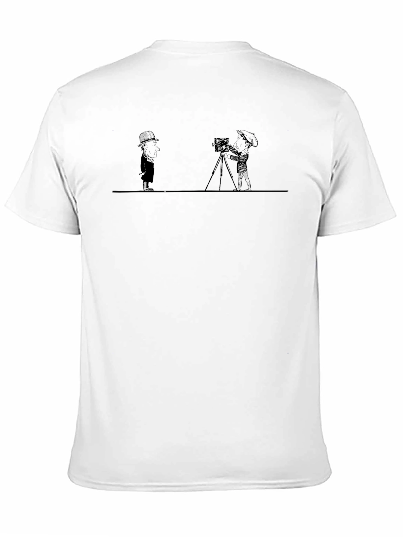 Retro Photographer T-Shirt - Black Graphic Tee