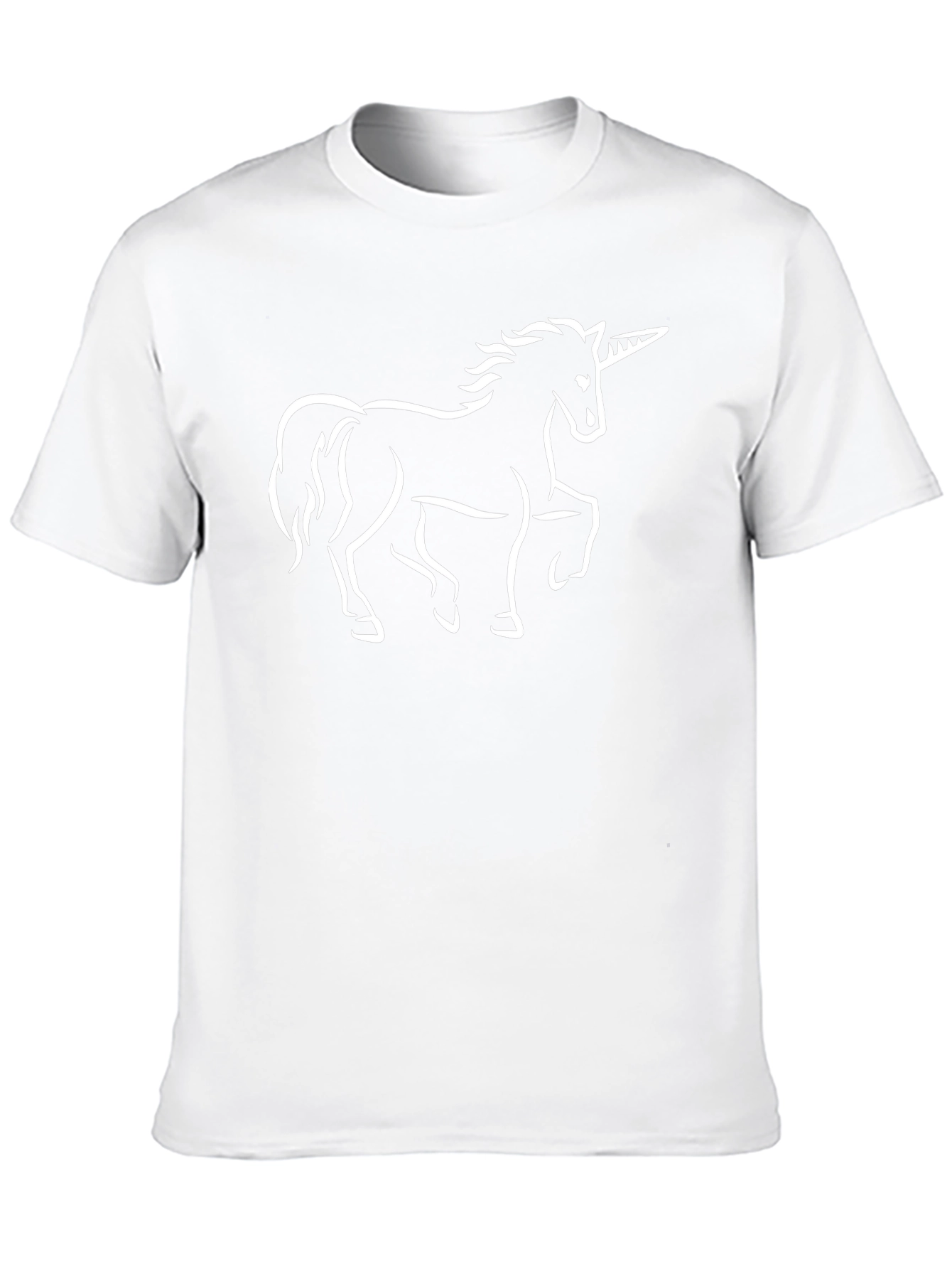 Unicorn Graphic Black T-Shirt