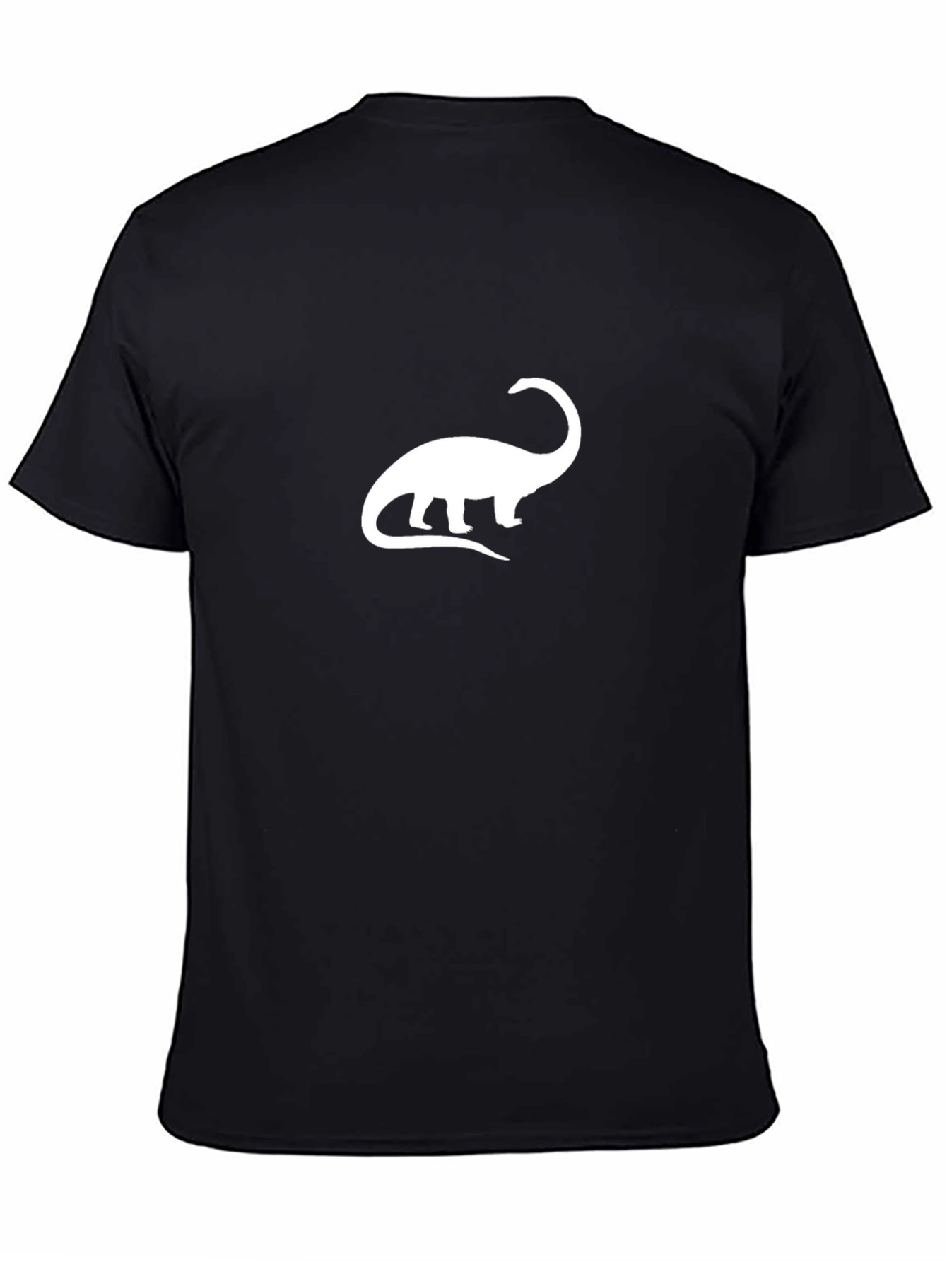 Dino Silhouette Tee - Classic Black T-Shirt