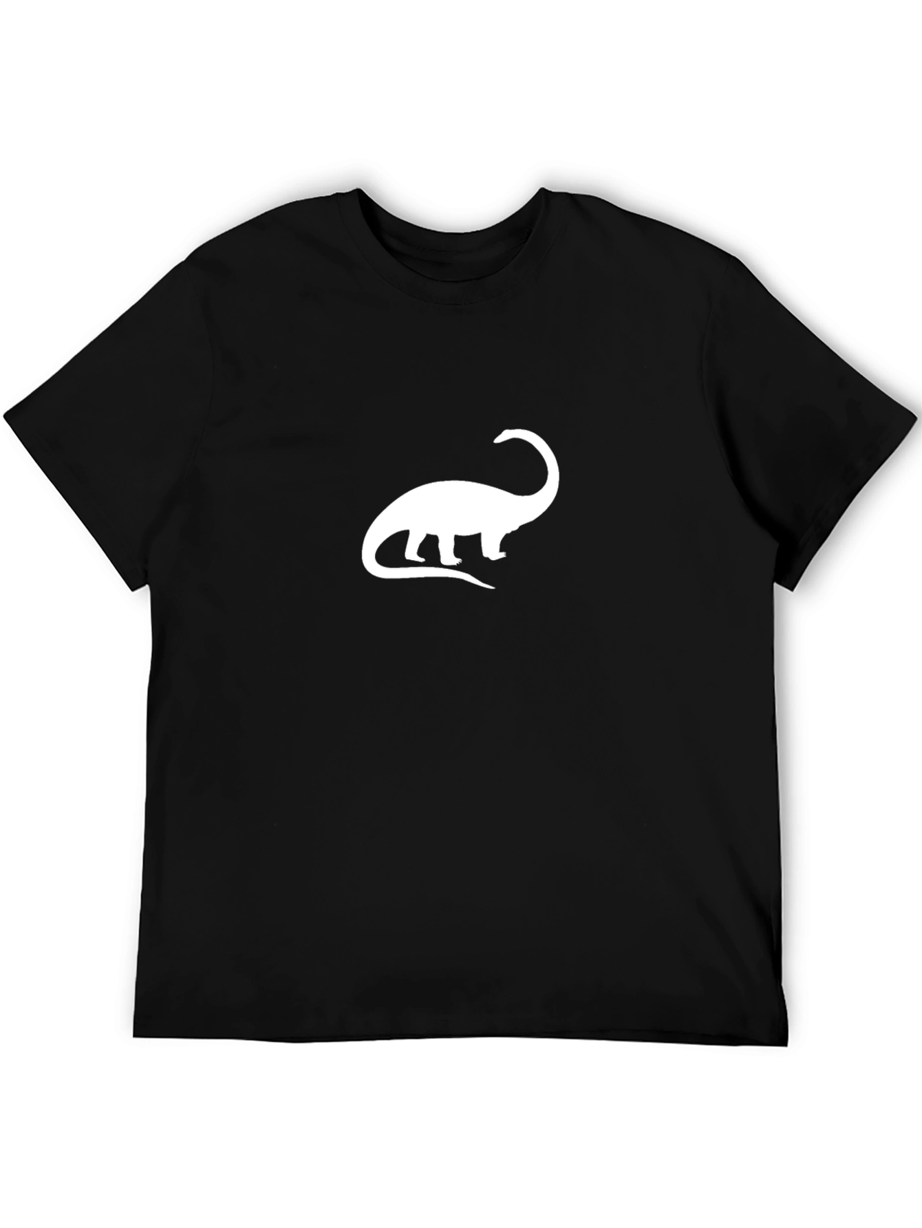 Dino Silhouette Tee - Classic Black T-Shirt