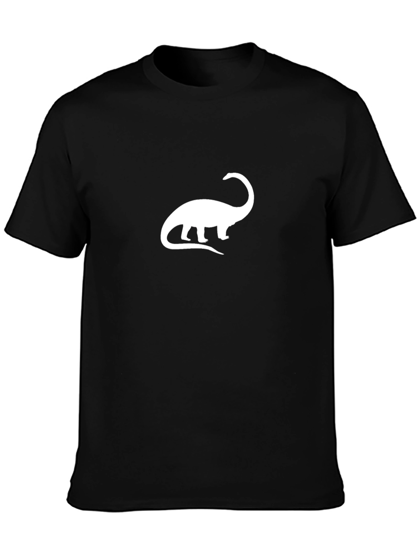 Dino Silhouette Tee - Classic Black T-Shirt