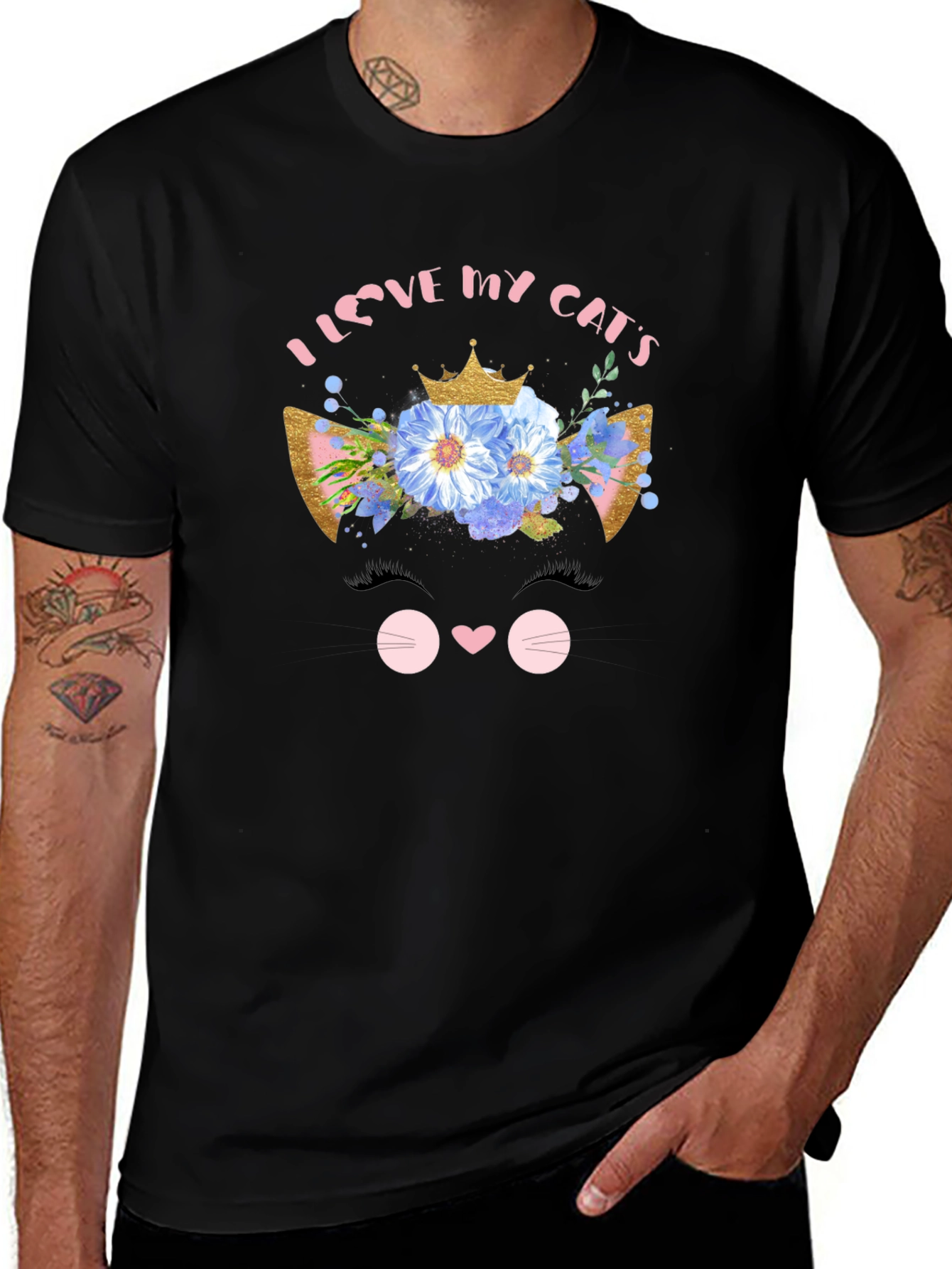 I Love My Cats T-Shirt
