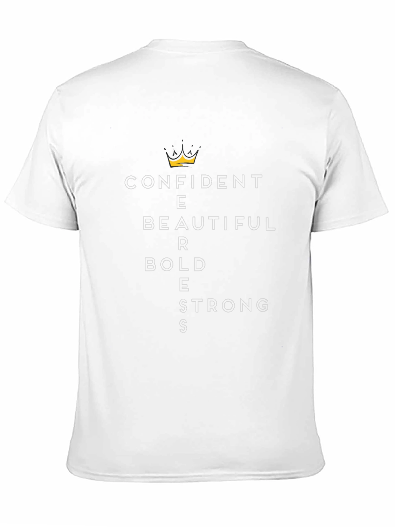 Confident Beautiful Bold Strong Graphic Tee