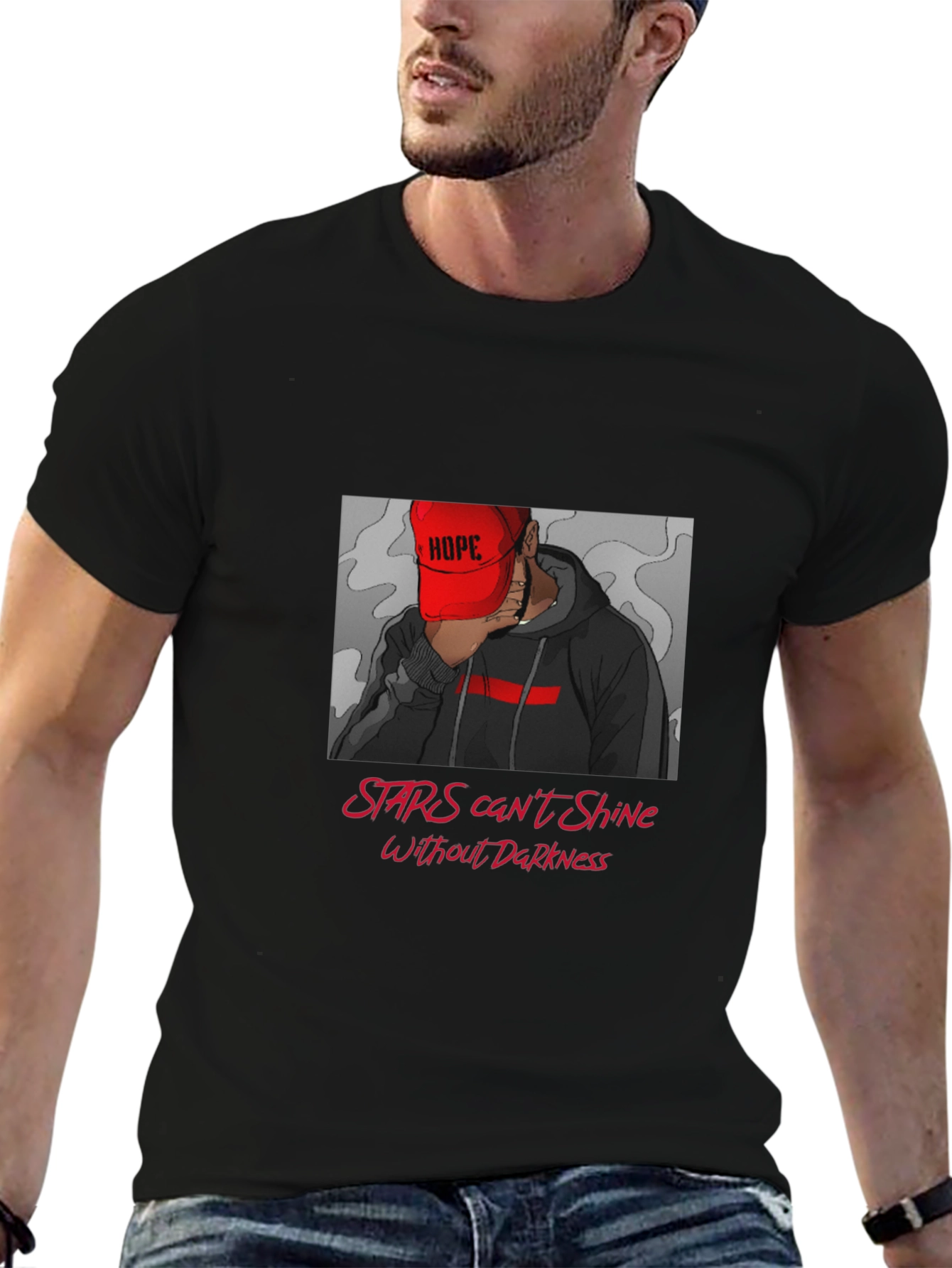 Stars Cant Shine Graphic T-Shirt