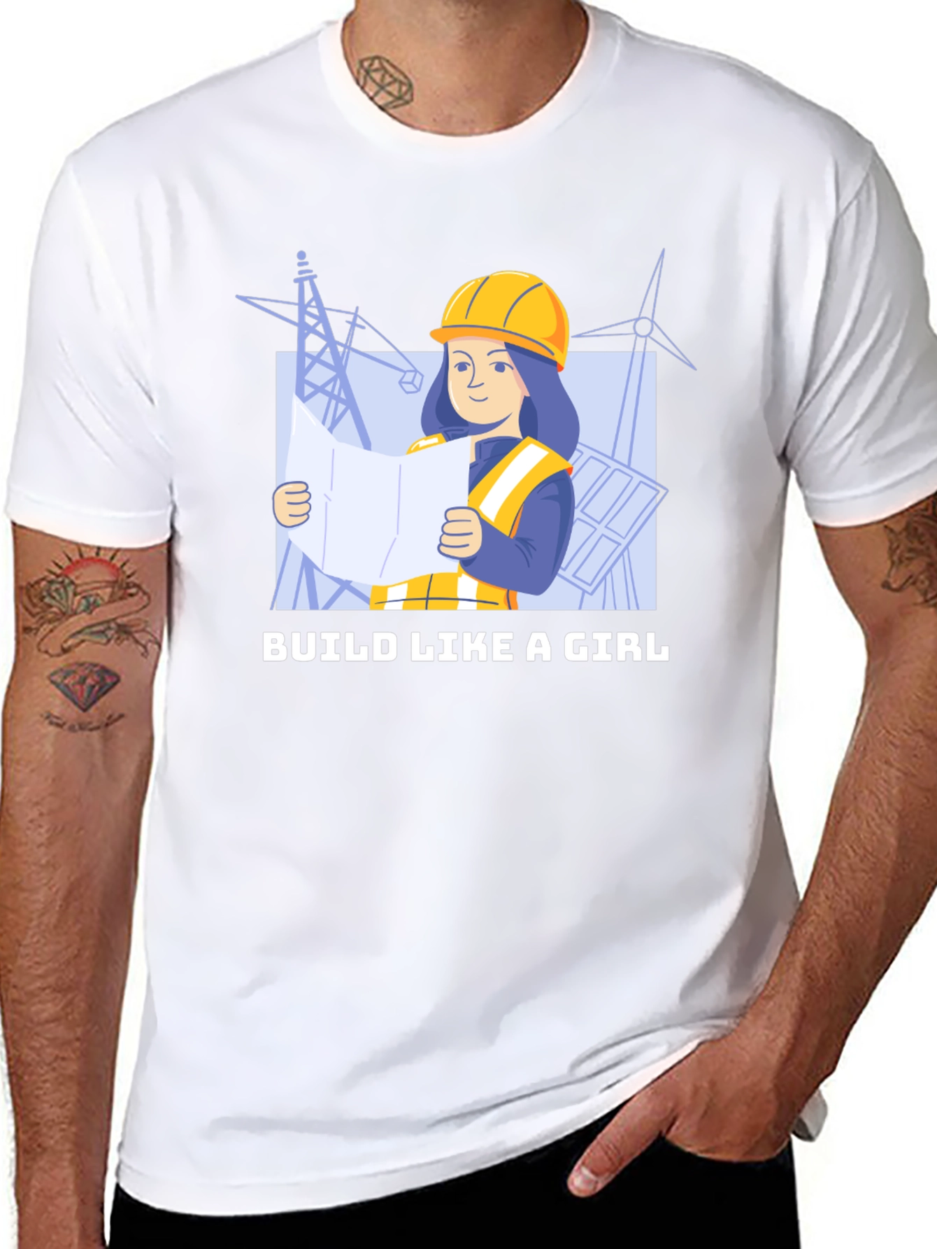 Build Like A Girl T-Shirt