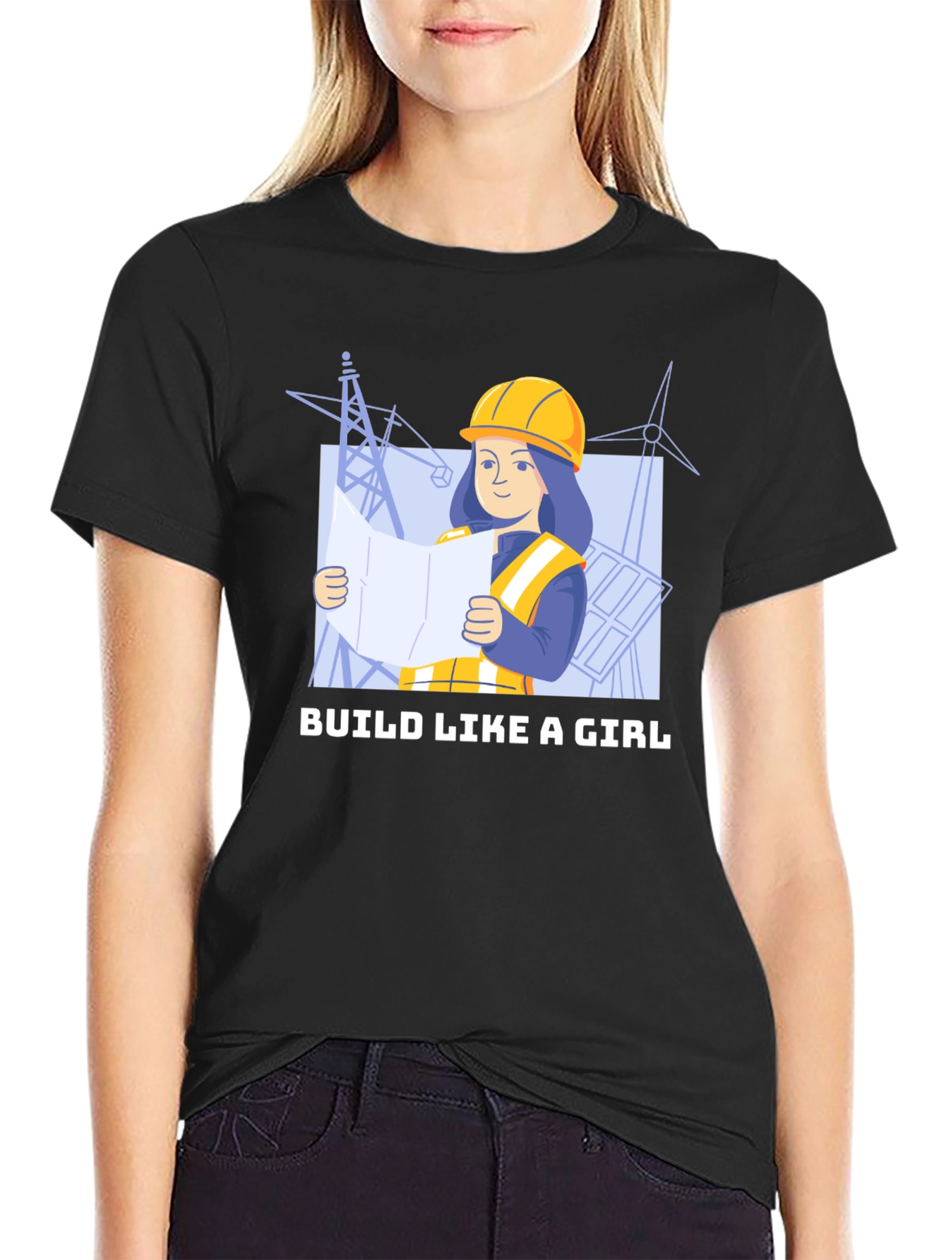 Build Like A Girl T-Shirt