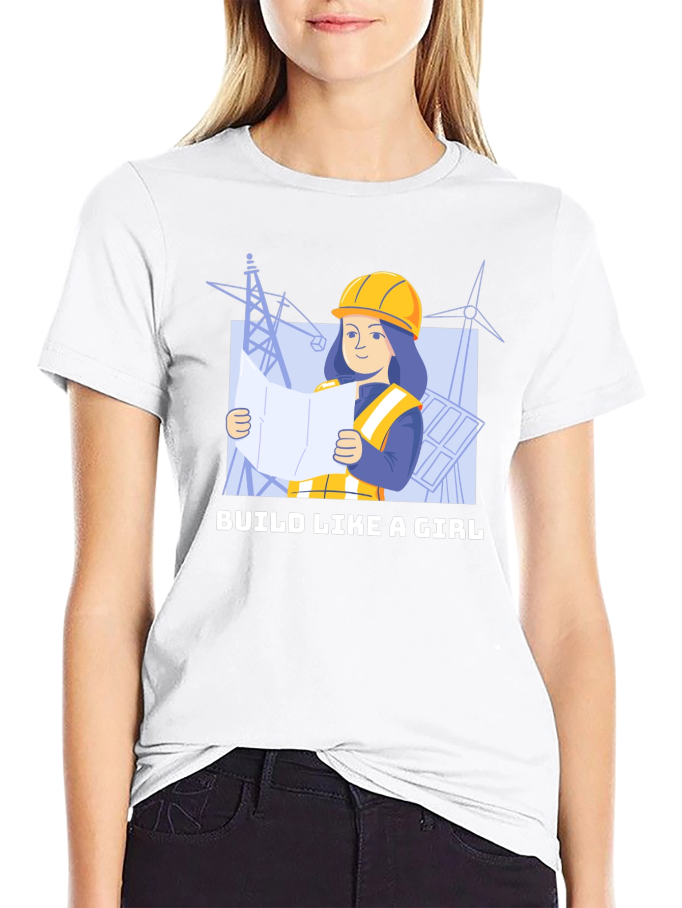Build Like A Girl T-Shirt
