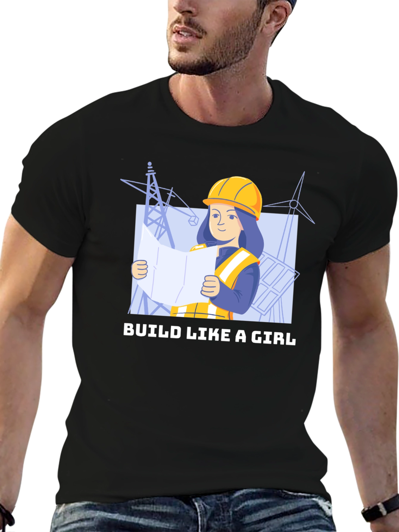 Build Like A Girl T-Shirt