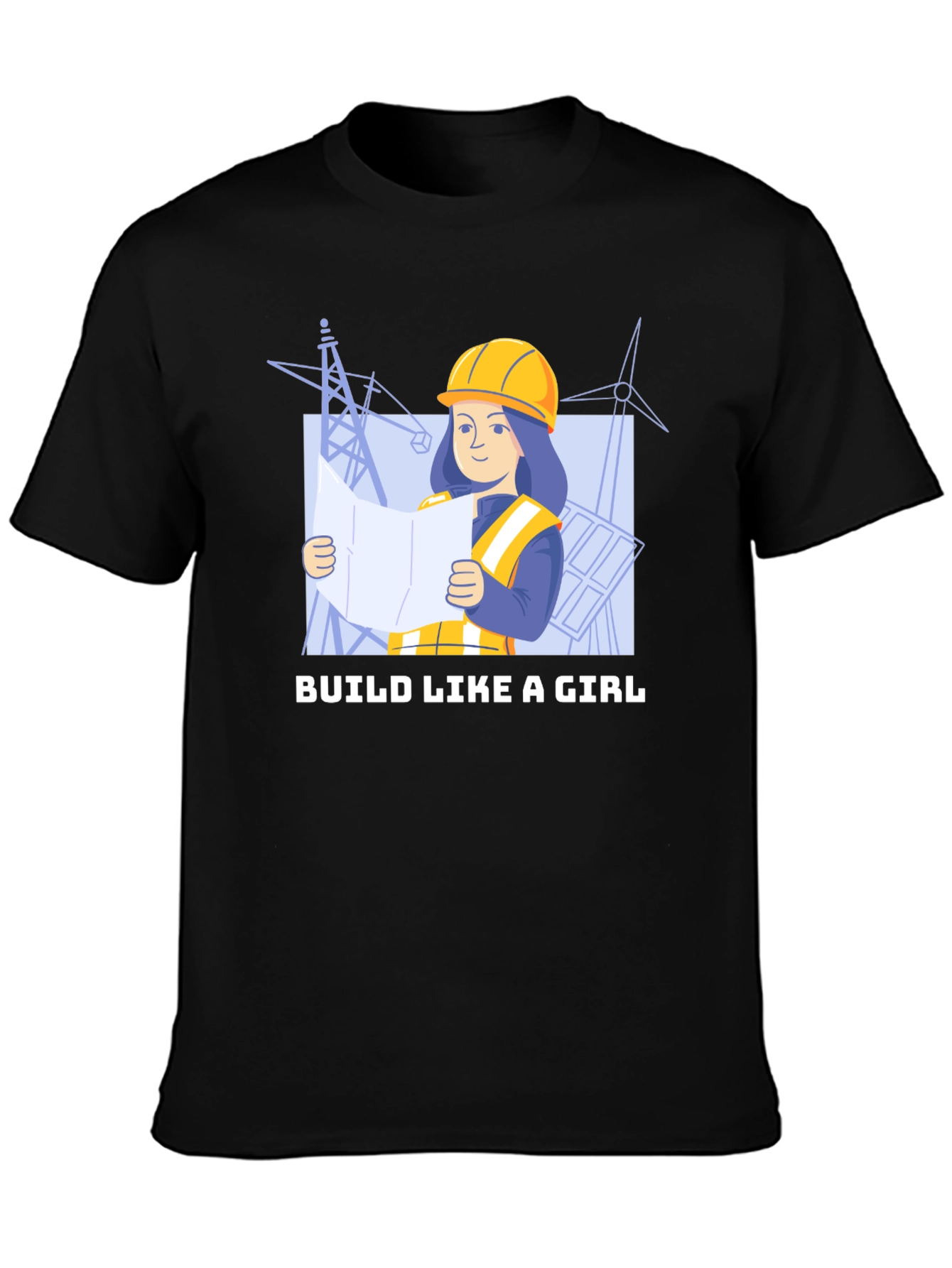 Build Like A Girl T-Shirt