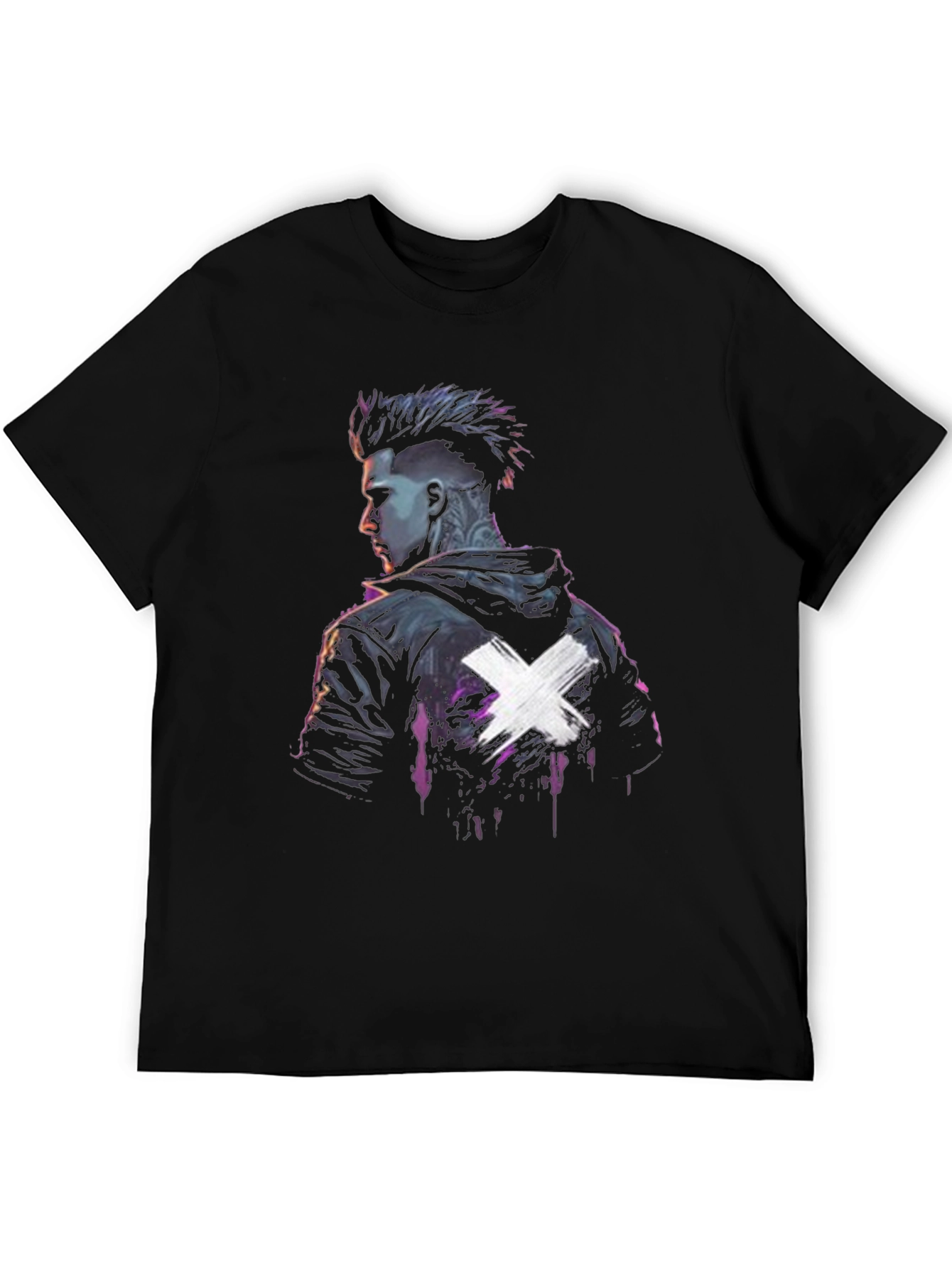 Edgy Graphic Tee - Punk Style