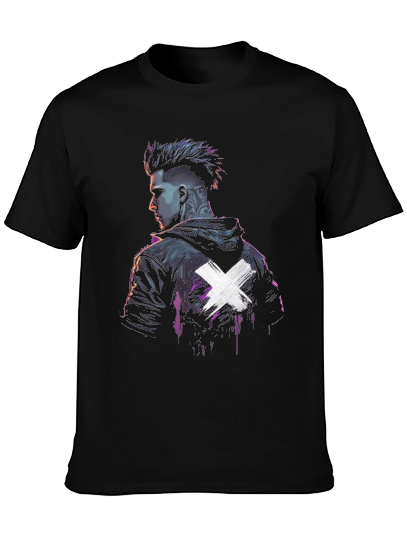 Edgy Graphic Tee - Punk Style