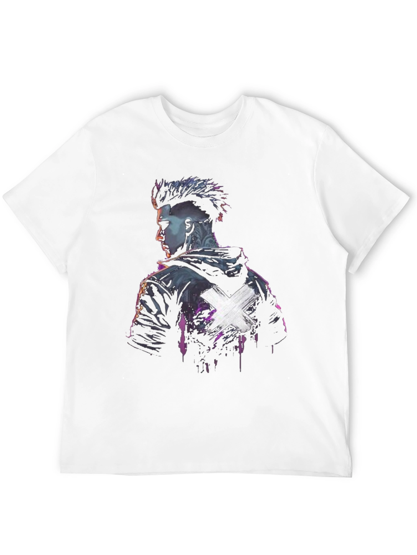 Edgy Graphic Tee - Punk Style