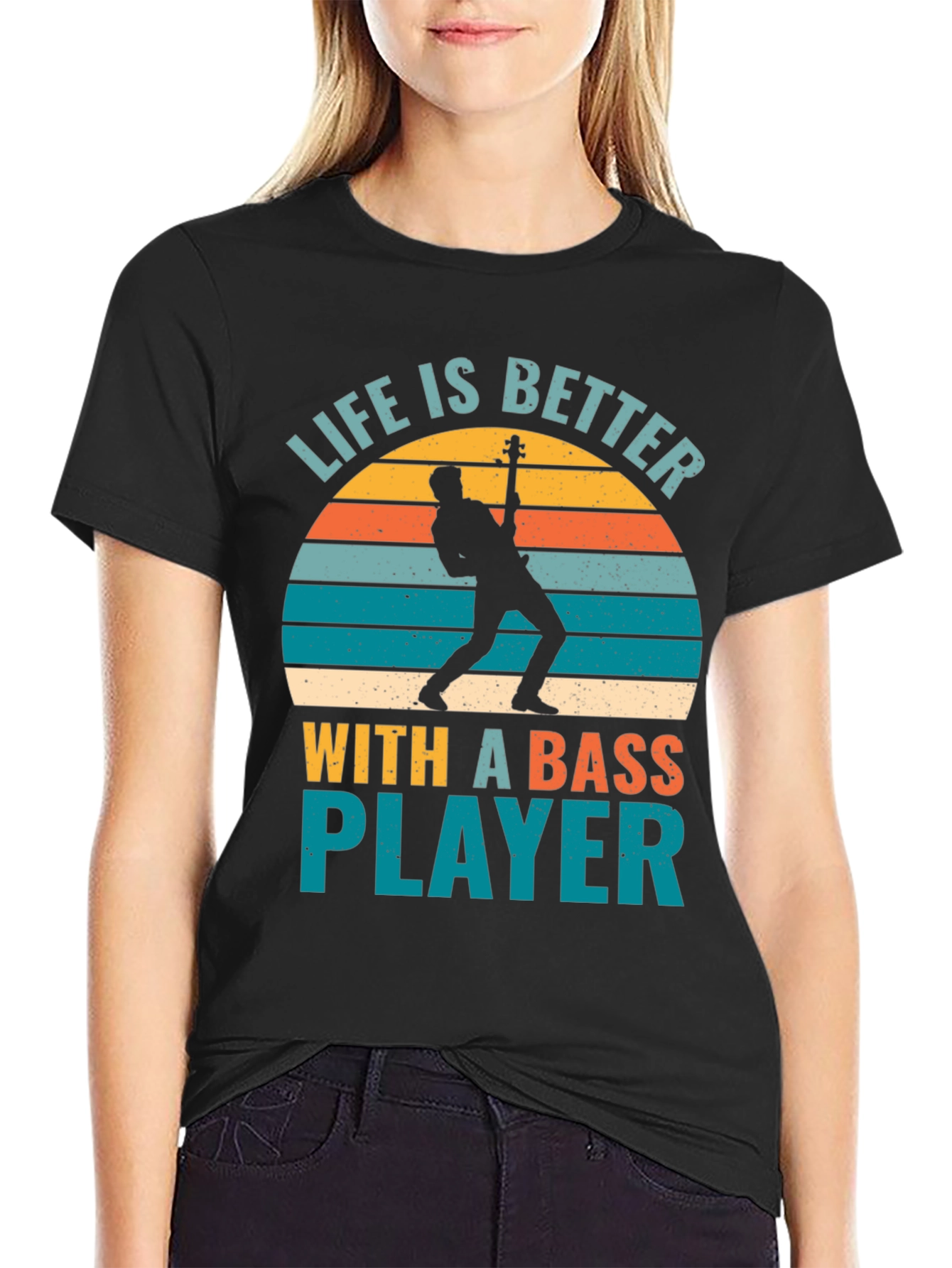 Life is Better with a Bass Player Graphic Tee