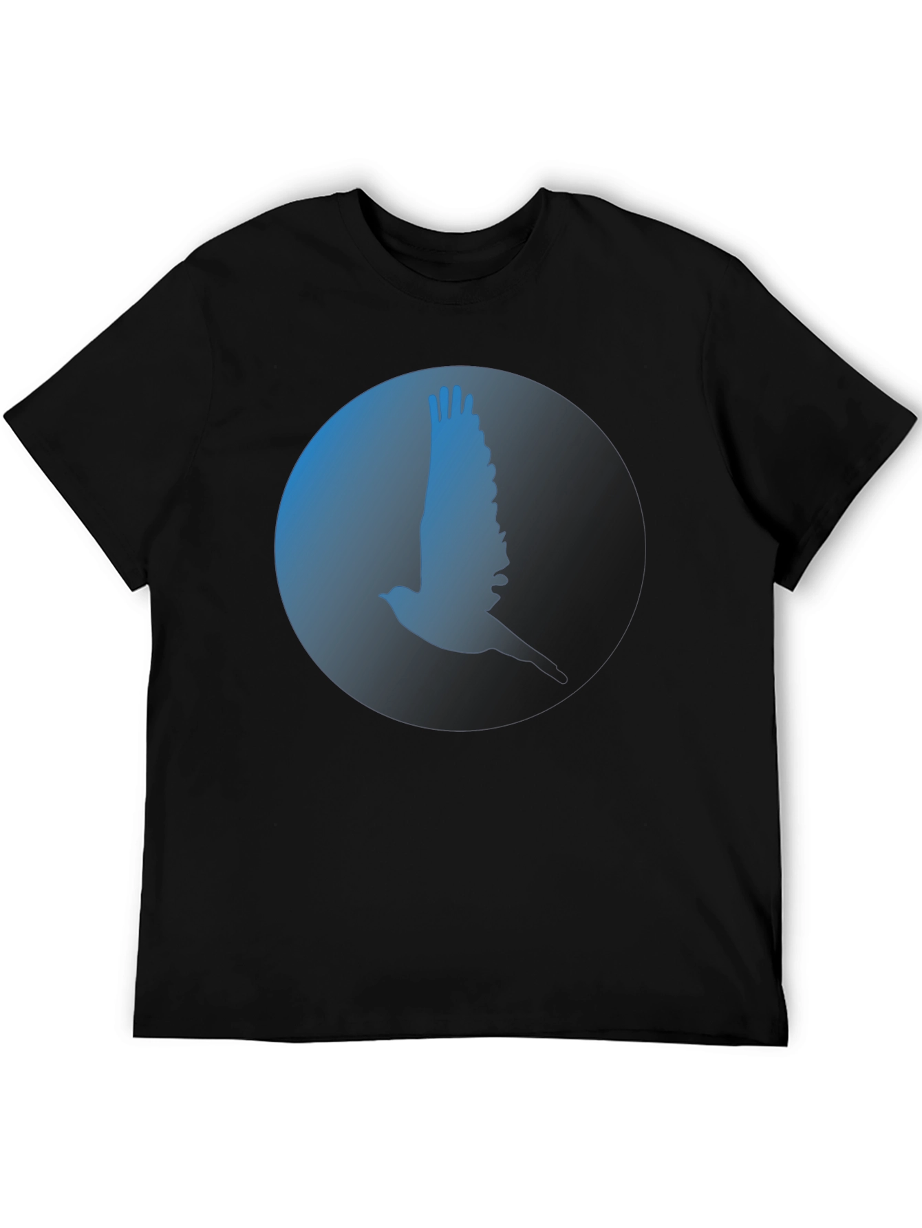 Bird Silhouette Graphic Tee - Modern Menswear