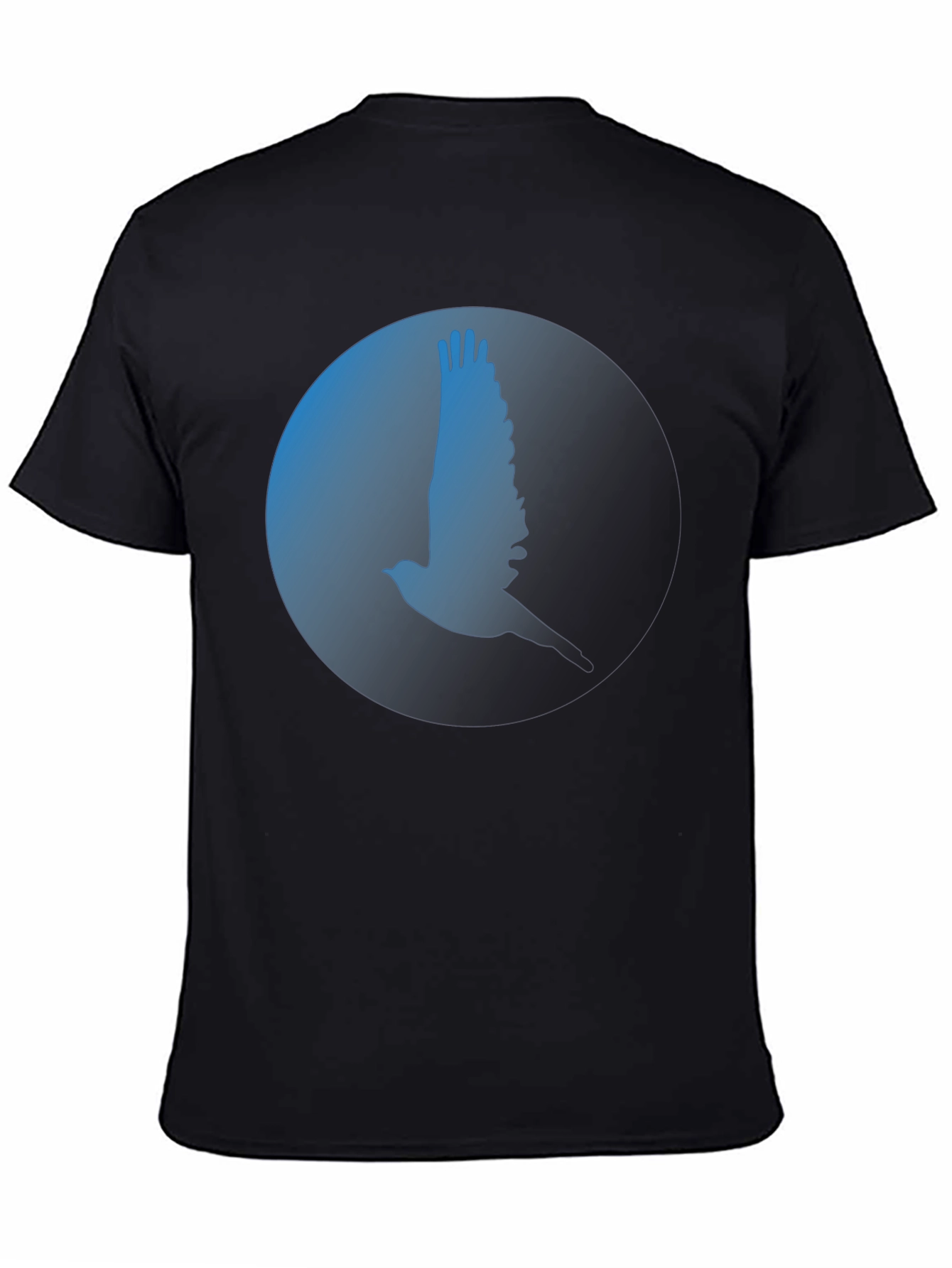 Bird Silhouette Graphic Tee - Modern Menswear