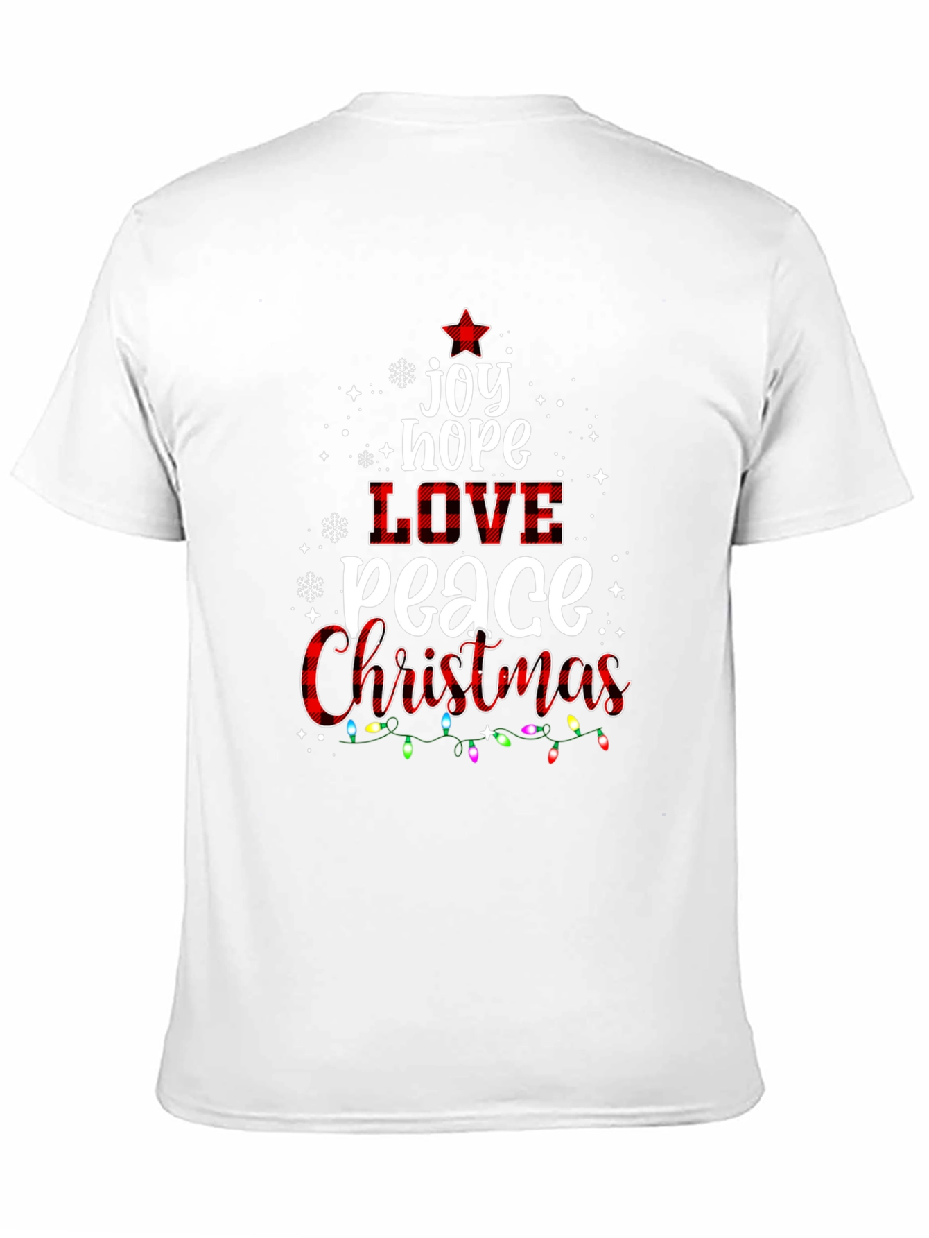 Christmas Joy Love Peace Holiday T-Shirt