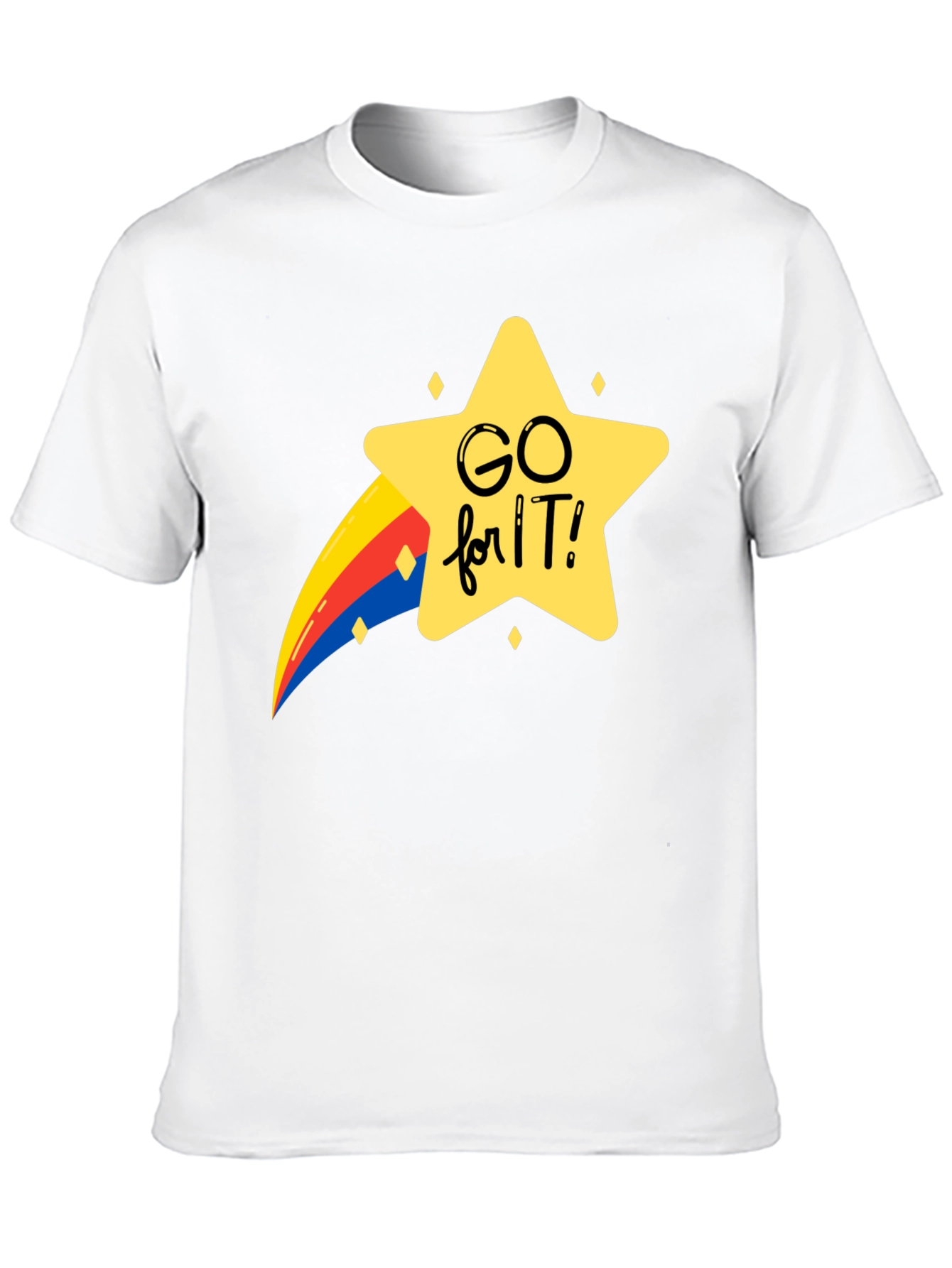 Go For It Graphic Tee - Black