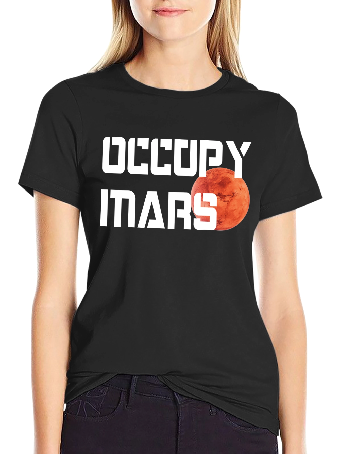 Occupy Mars Graphic T-Shirt