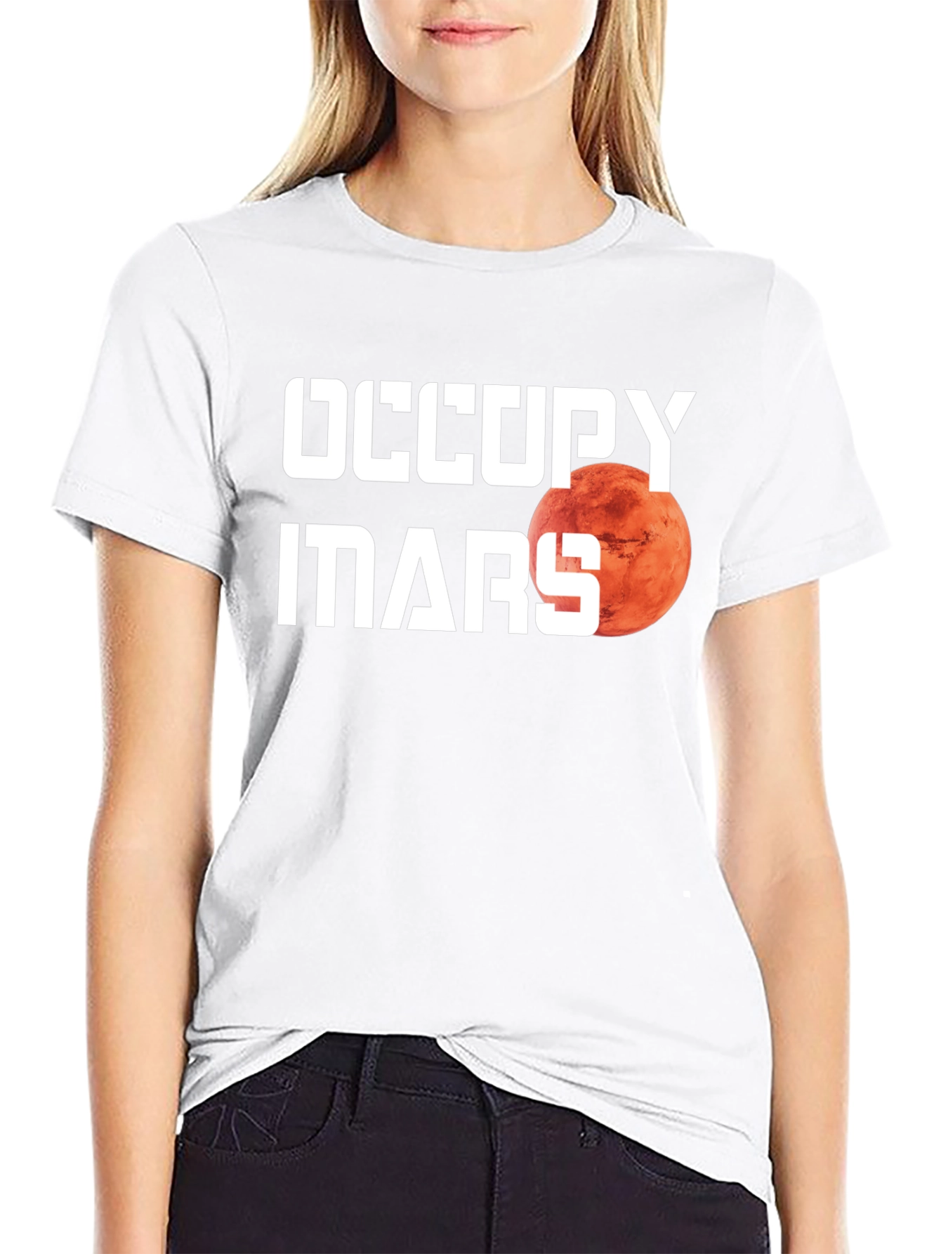 Occupy Mars Graphic T-Shirt