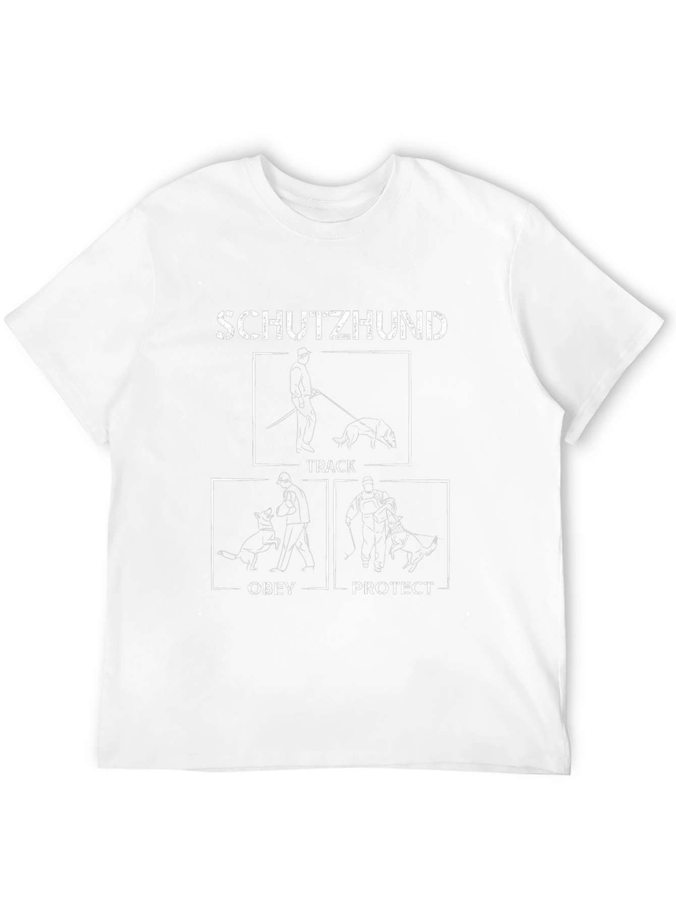 Schutzhund Dog Training T-Shirt