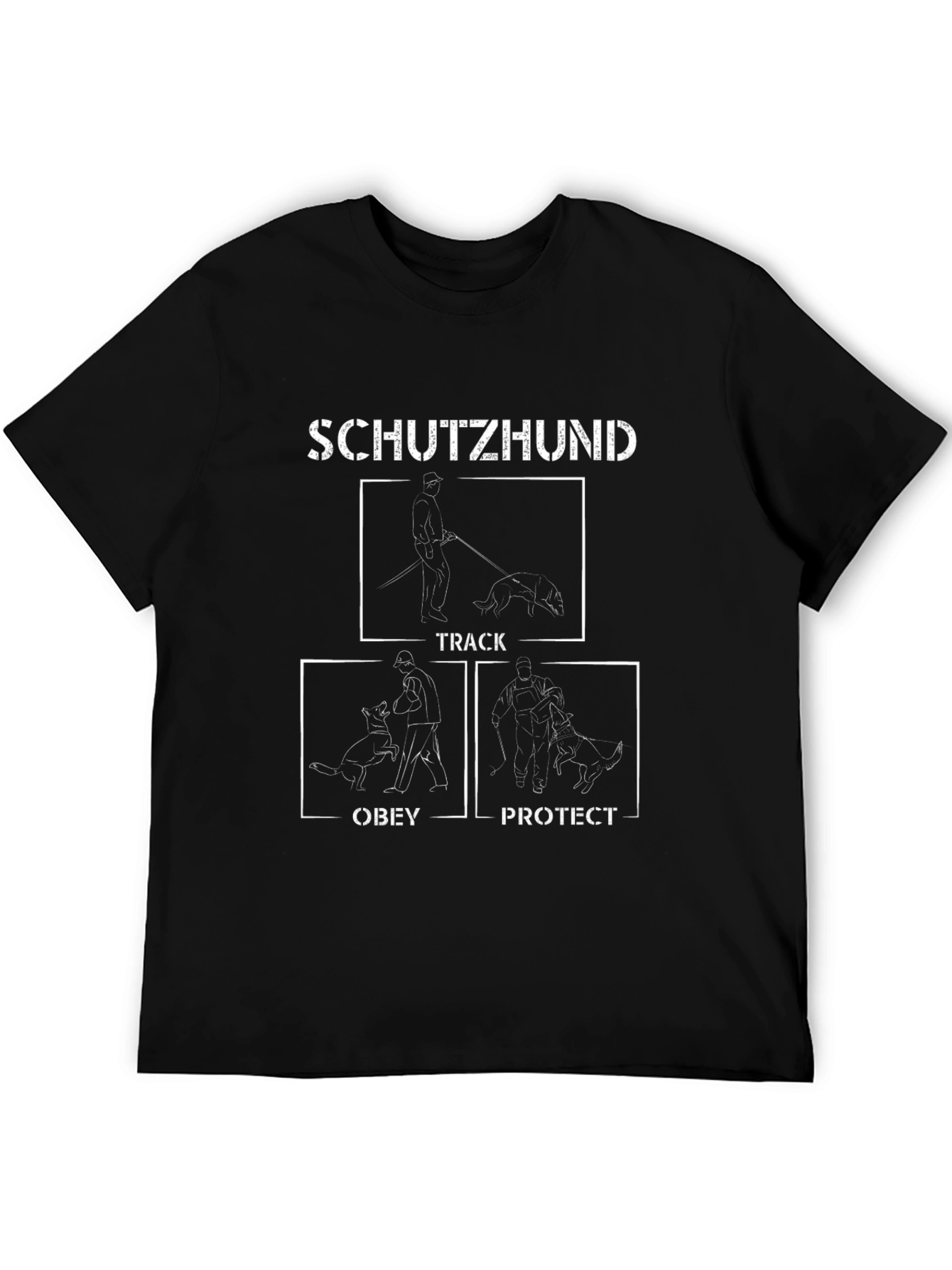 Schutzhund Dog Training T-Shirt