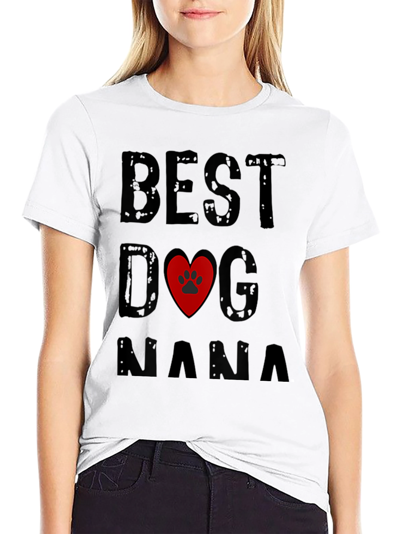 Best Dog Nana Graphic Tee