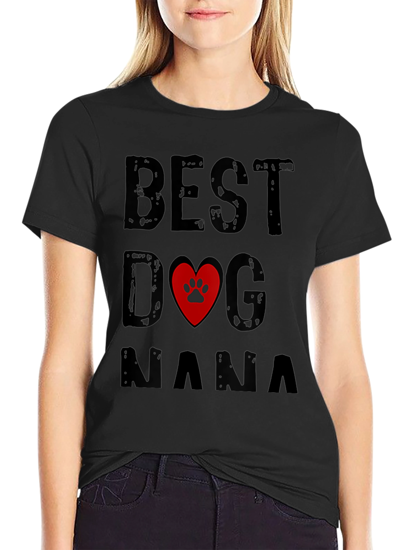 Best Dog Nana Graphic Tee