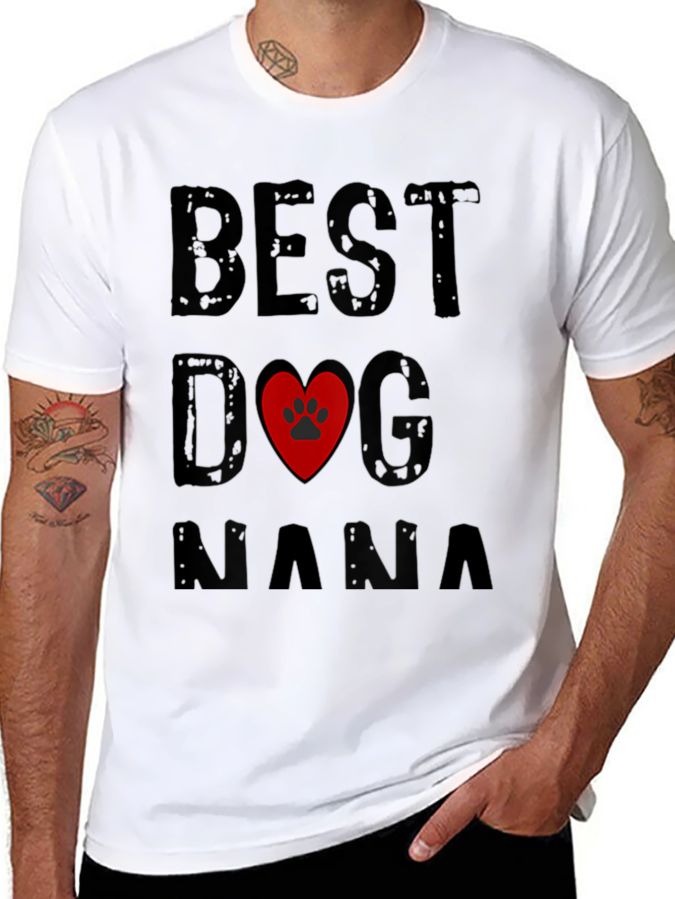 Best Dog Nana Graphic Tee