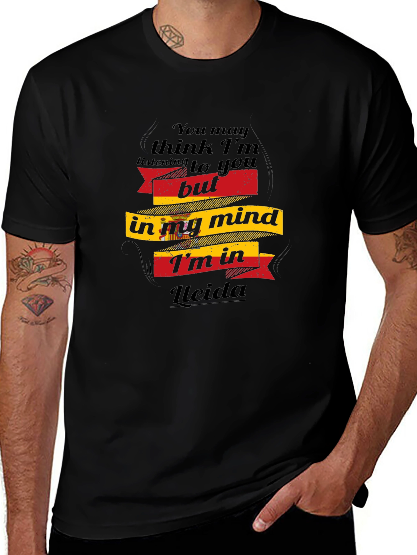 Lleida Mind T-Shirt - Funny Travel Tee