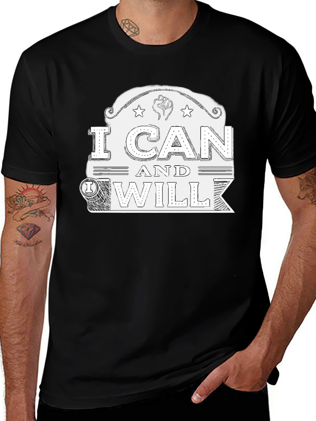 I Can and Will Graphic T-Shirt