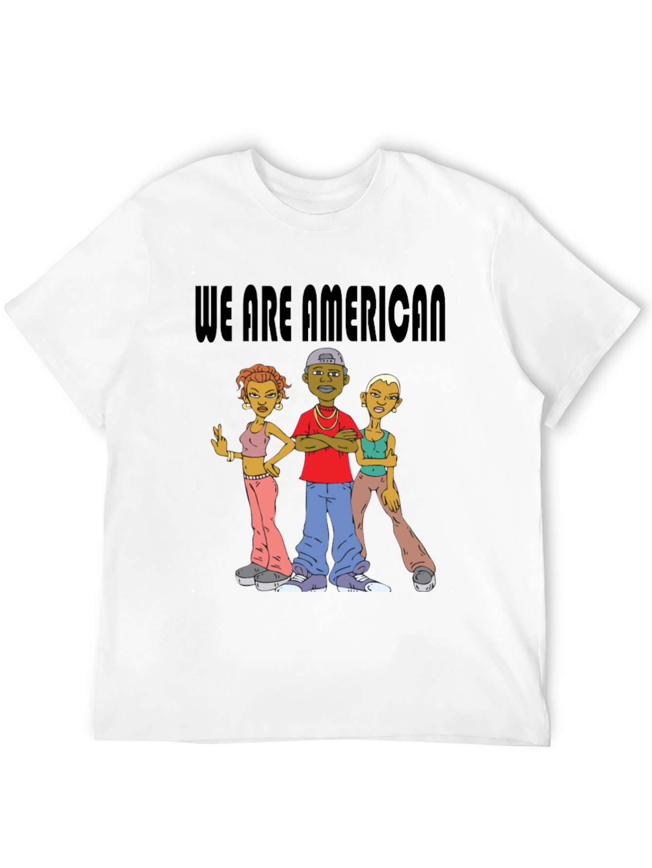 We Are American T-Shirt Black