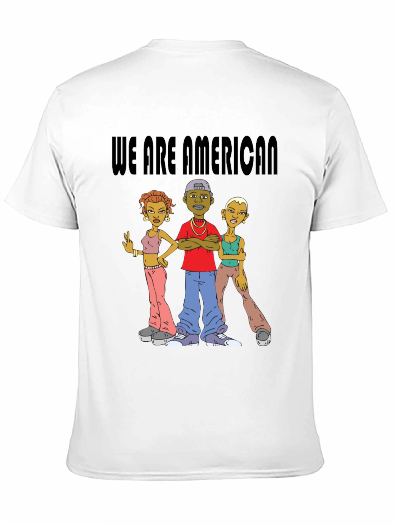 We Are American T-Shirt Black