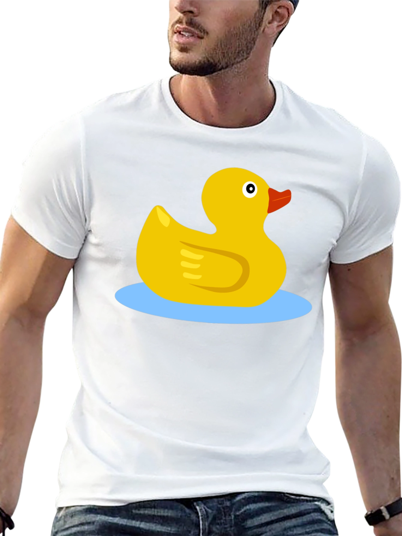 Rubber Duck T-Shirt - Black Cotton Tee