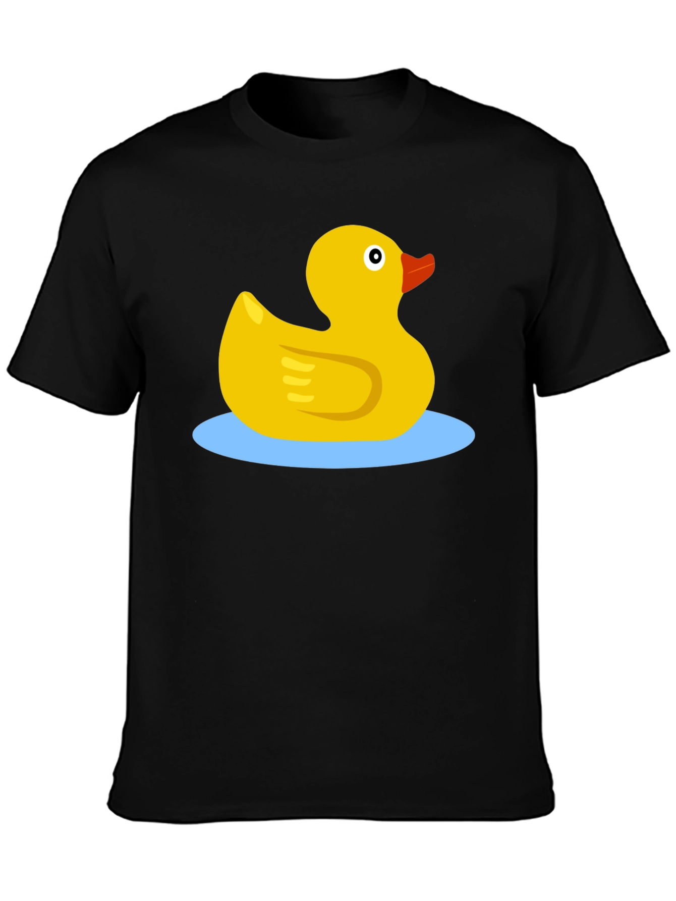 Rubber Duck T-Shirt - Black Cotton Tee