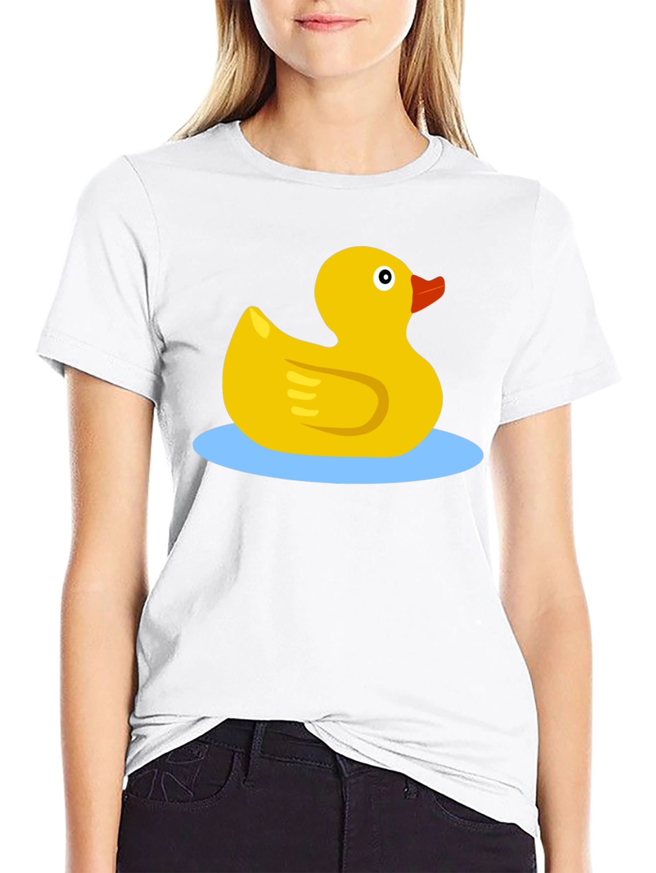 Rubber Duck T-Shirt - Black Cotton Tee