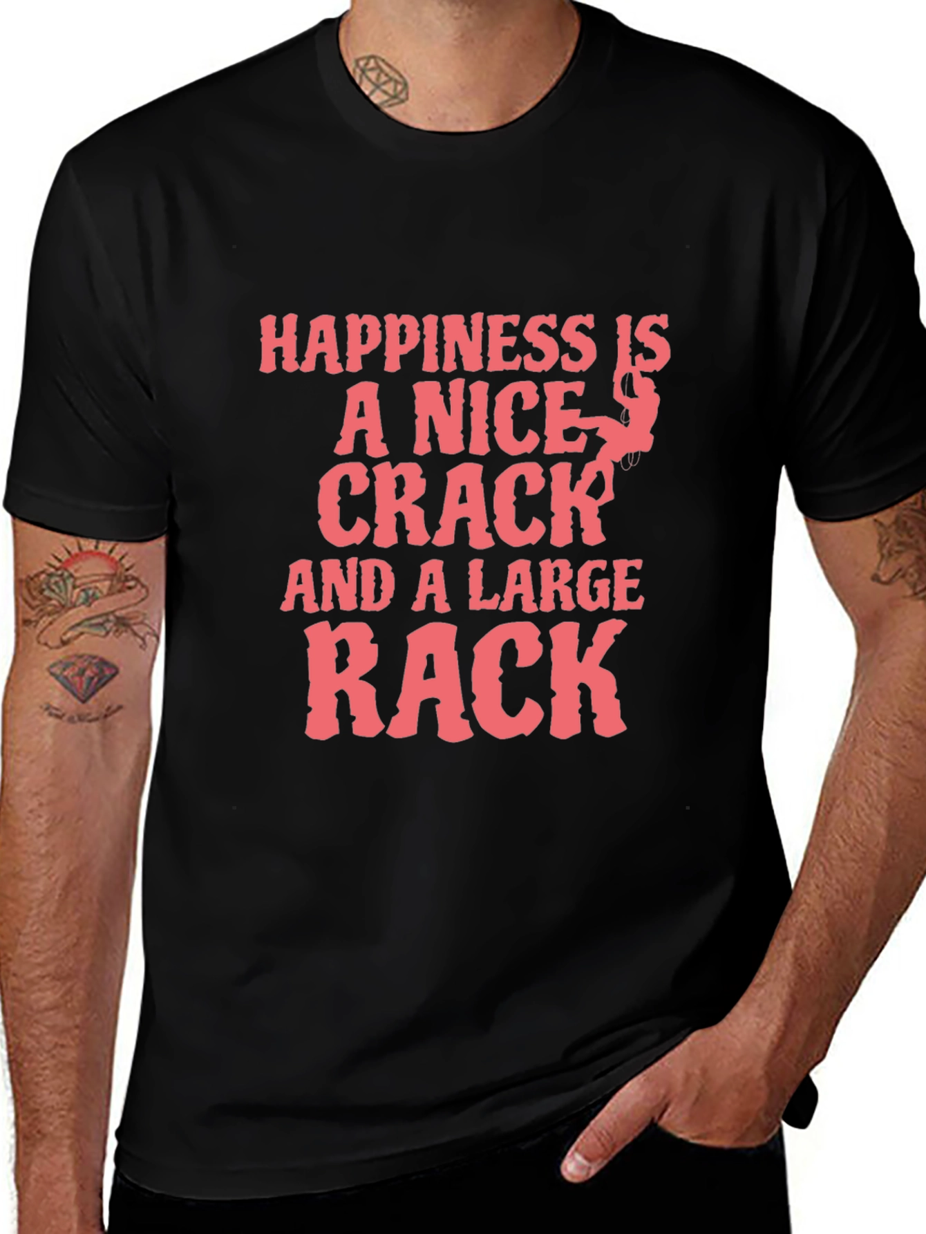 Happiness Rock Climbing T-Shirt