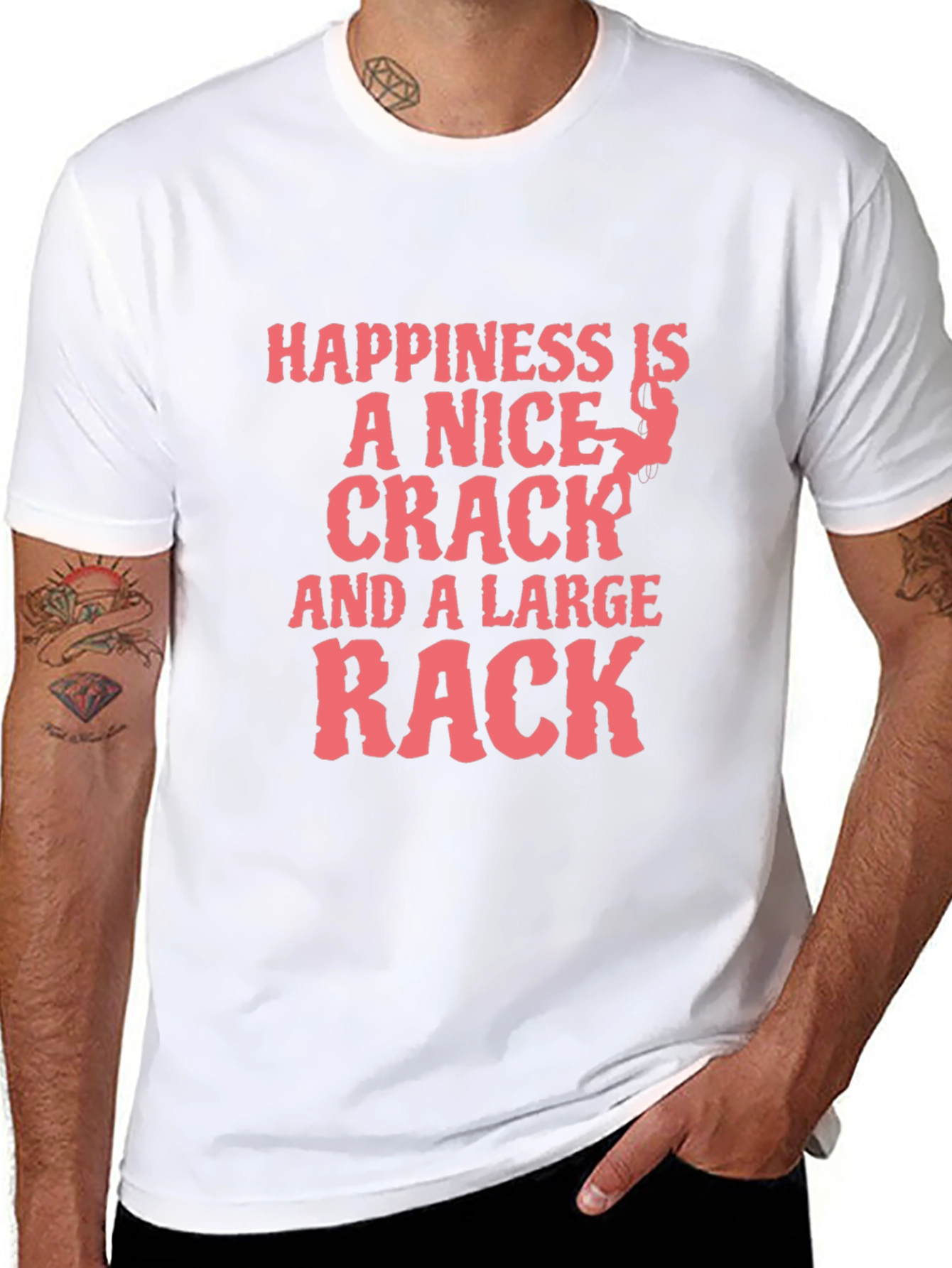 Happiness Rock Climbing T-Shirt