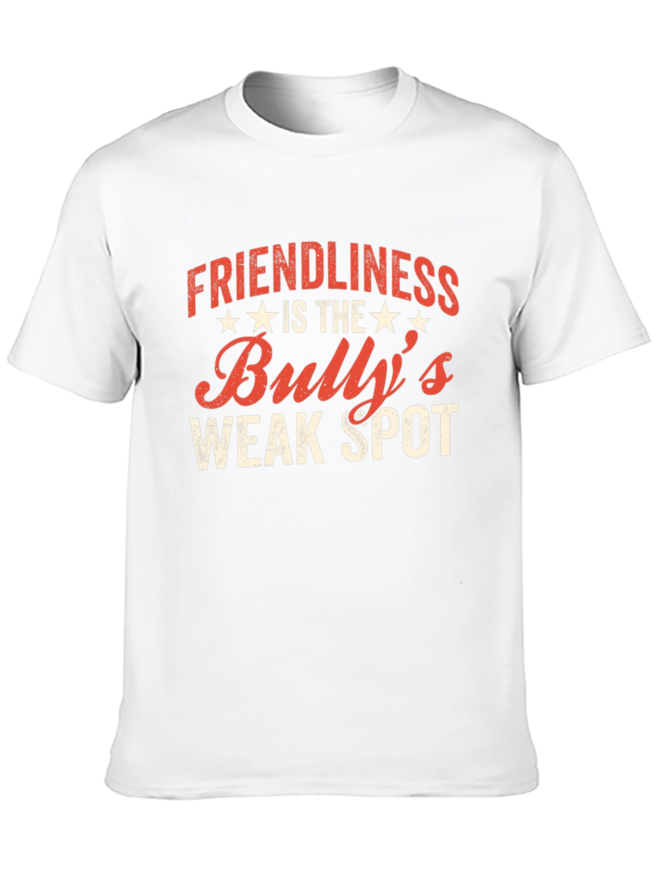 Friendliness is the Bullys Weak Spot T-Shirt