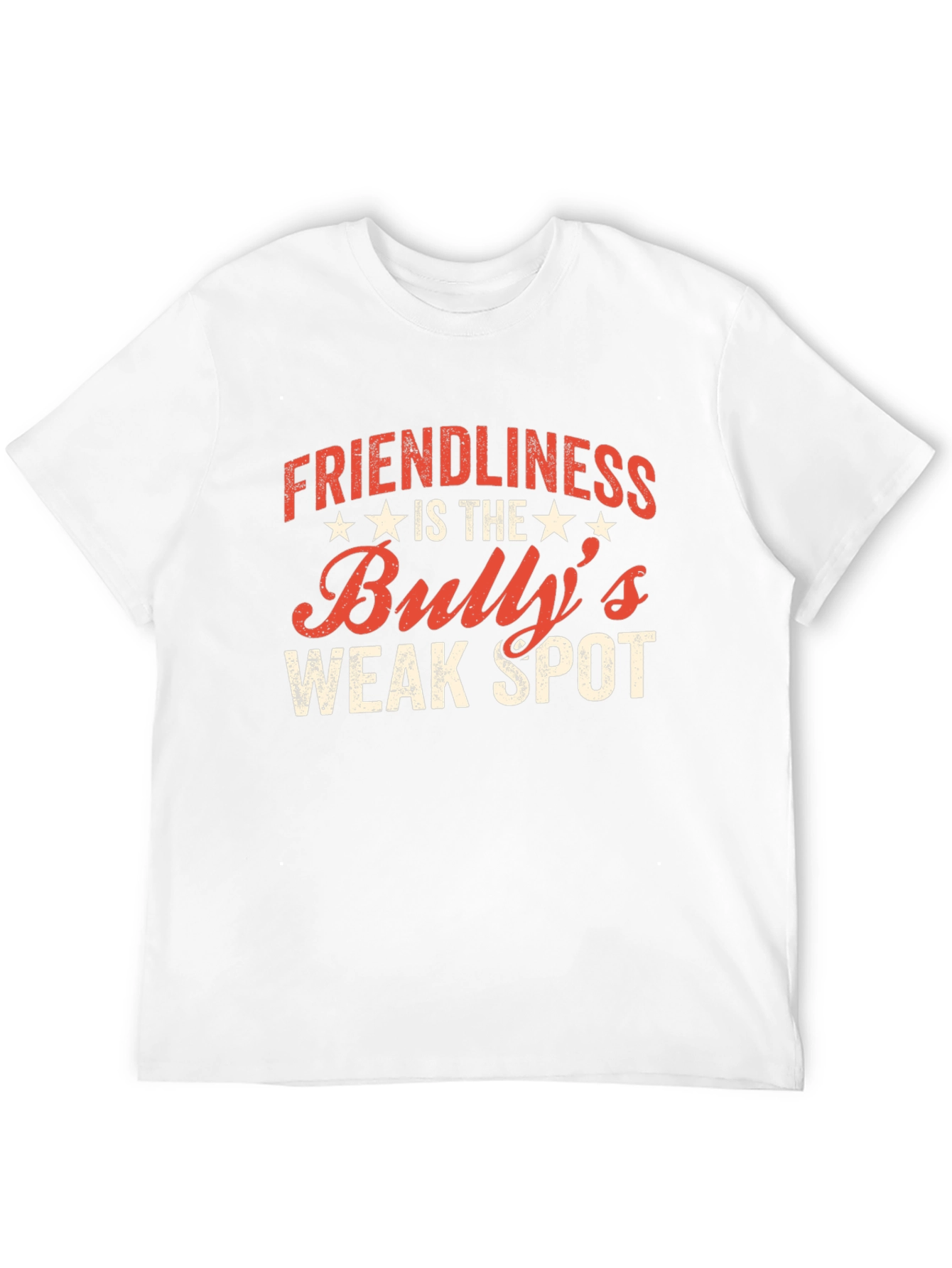 Friendliness is the Bullys Weak Spot T-Shirt